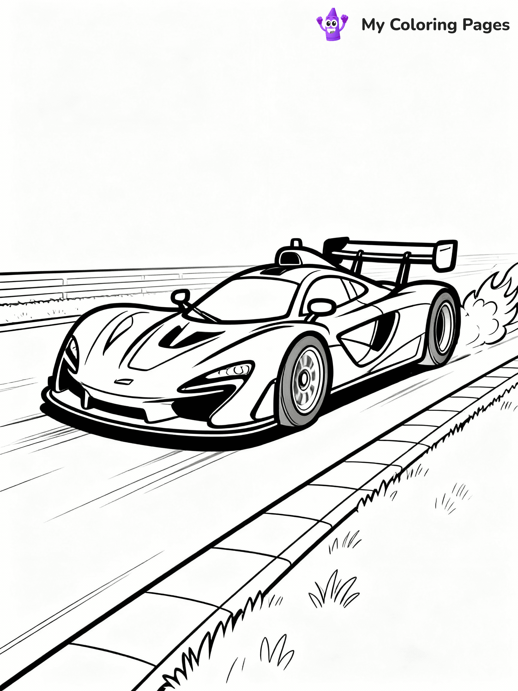 Mclaren Coloring Pages - 28