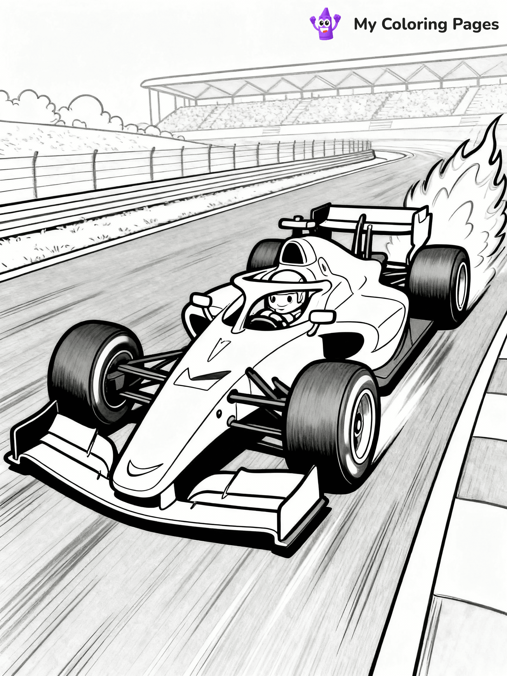 Mclaren Coloring Pages - 25