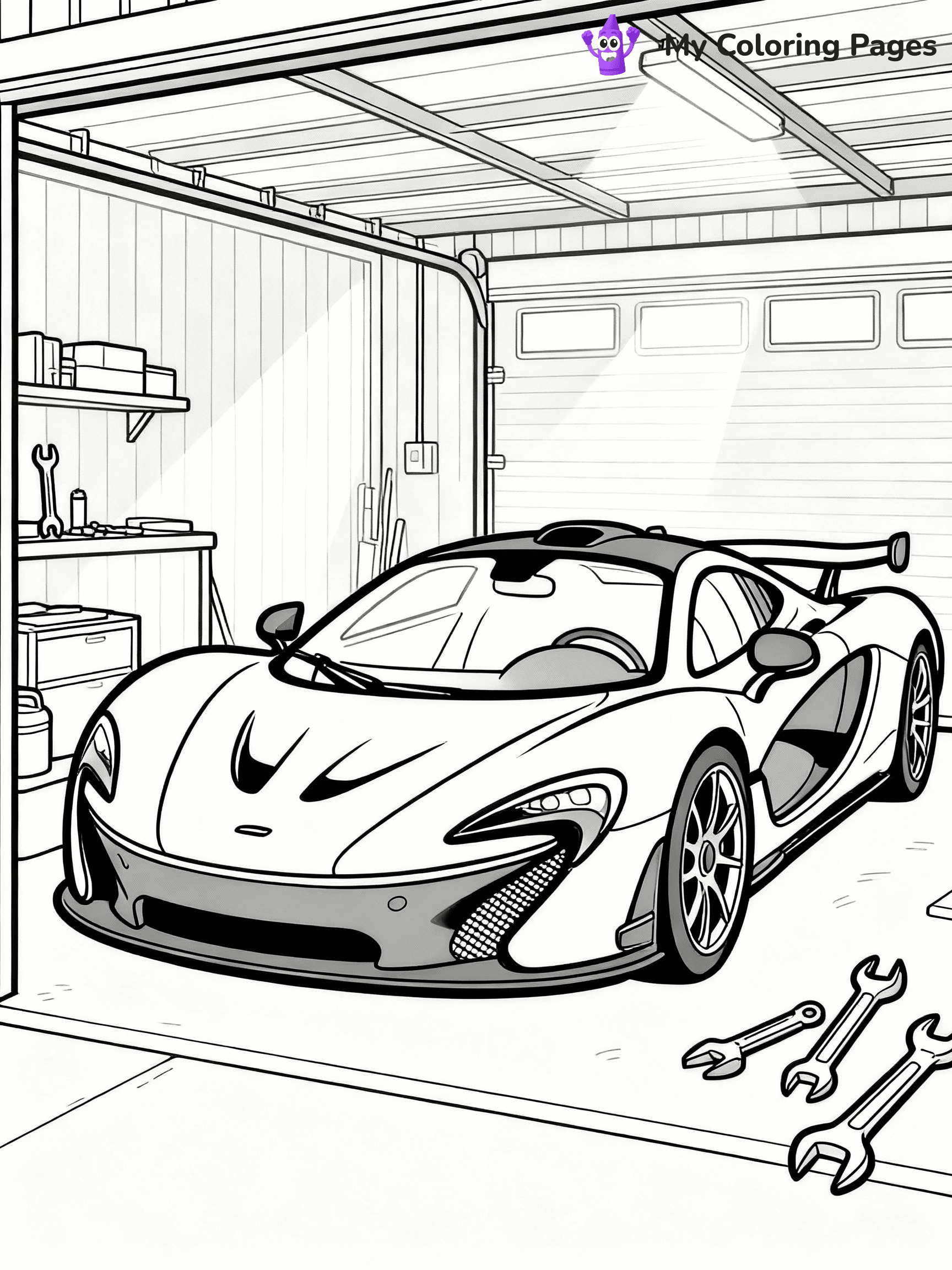 Mclaren Coloring Pages - 24
