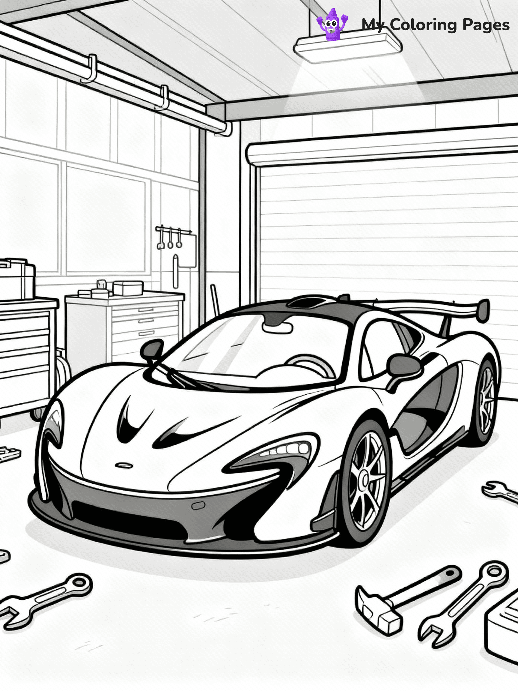 Mclaren Coloring Pages - 21