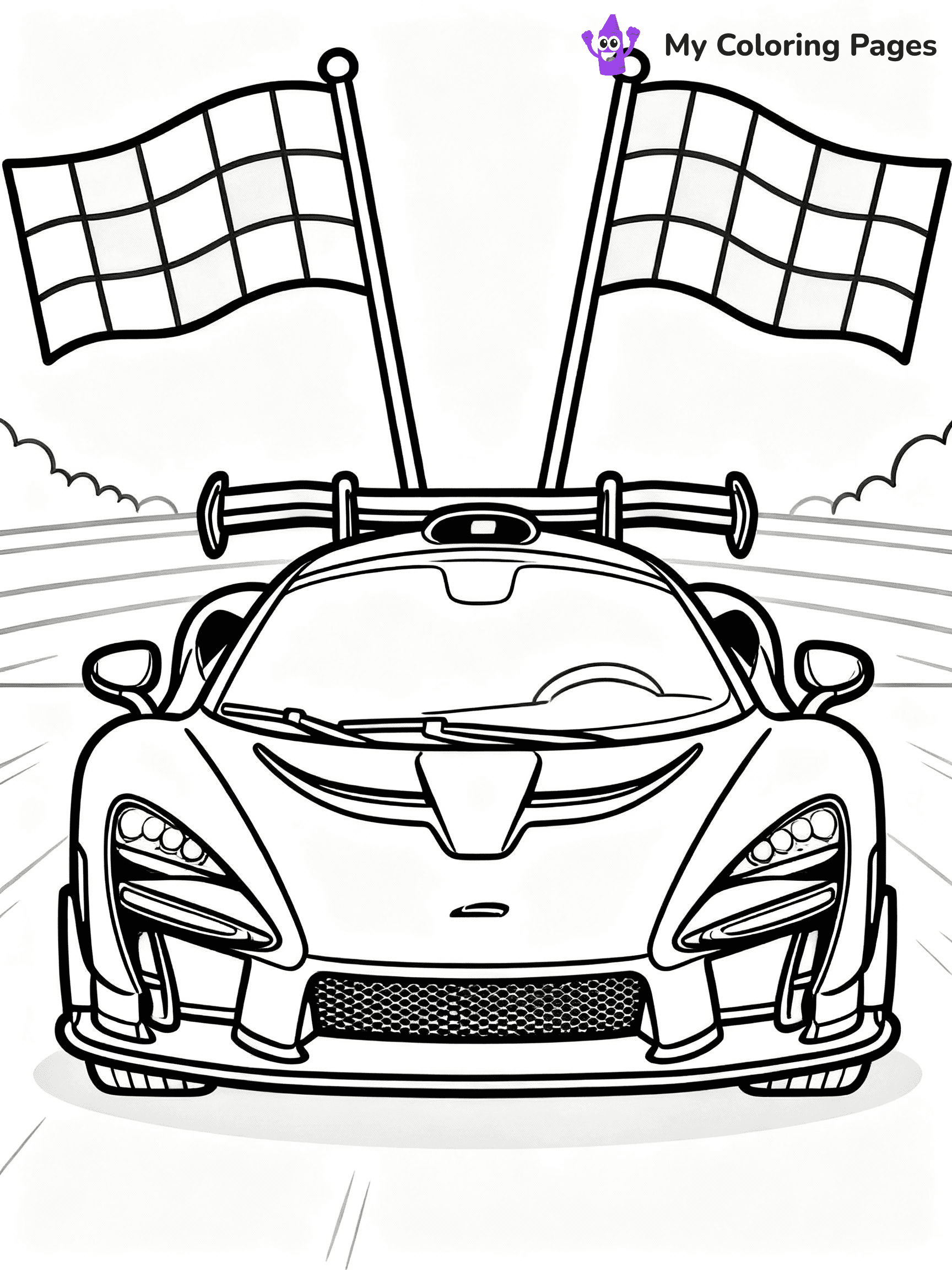 Mclaren Coloring Pages - 17