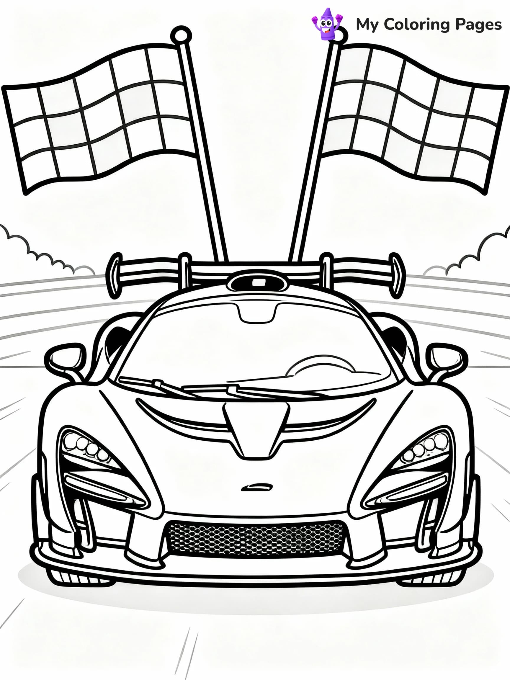 Mclaren Coloring Pages - 17