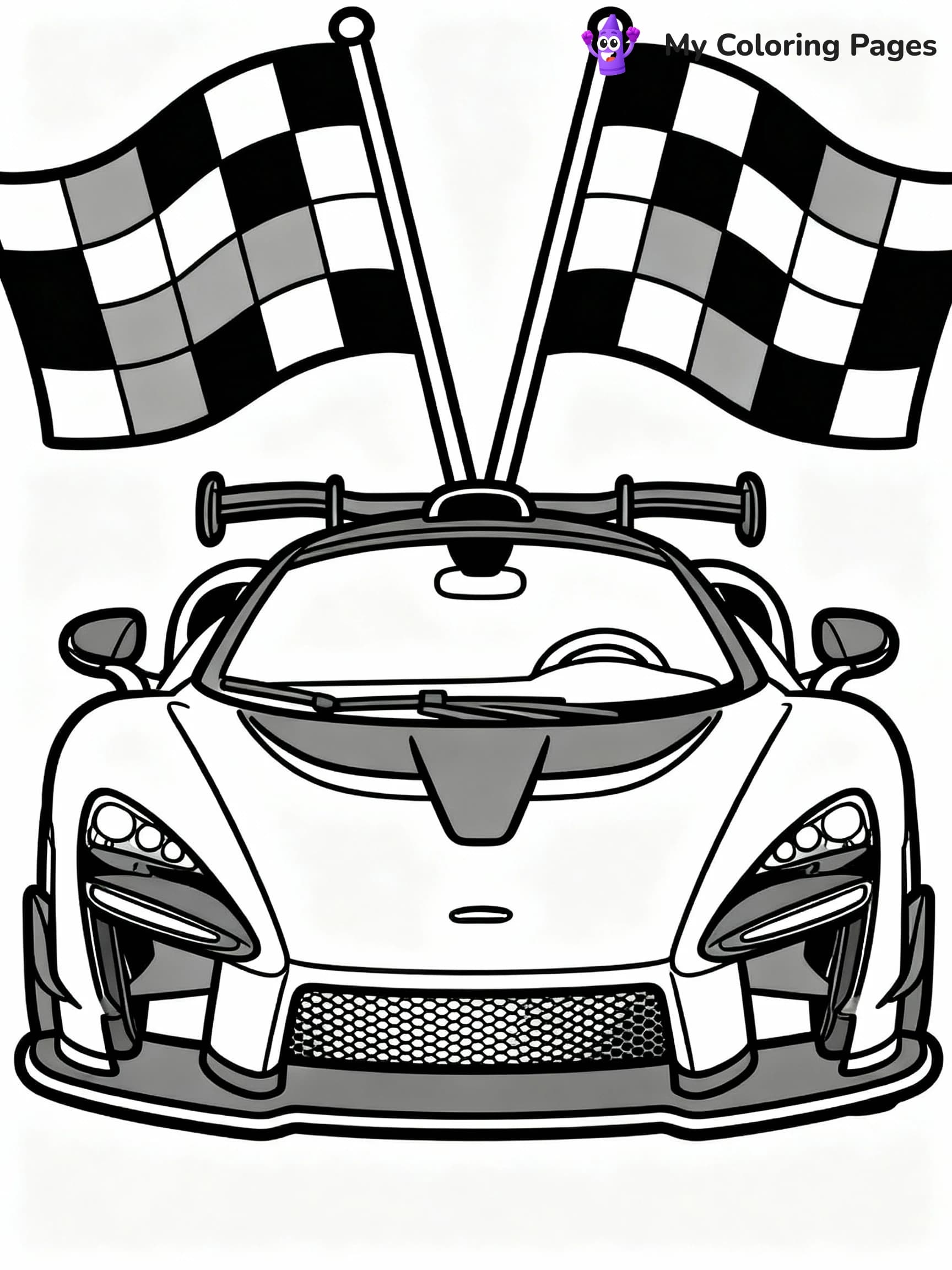 Mclaren Coloring Pages - 15