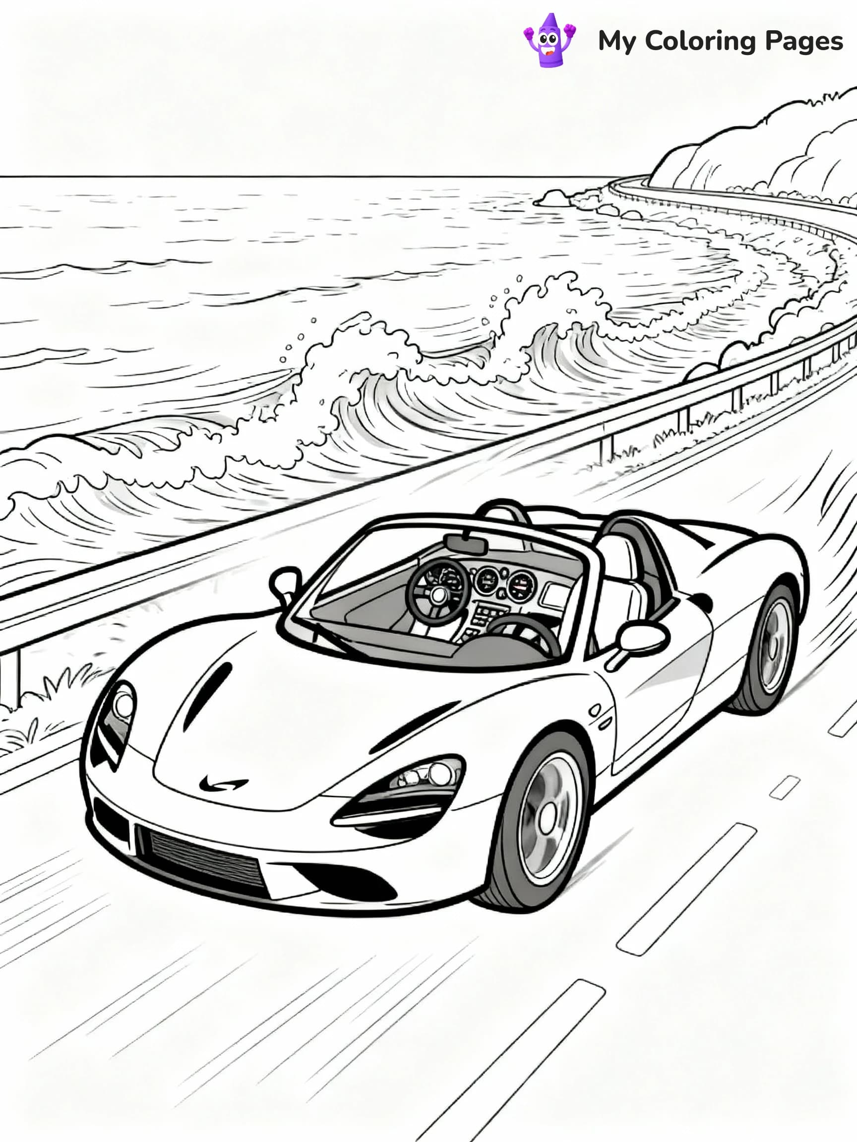 Mclaren Coloring Pages - 6
