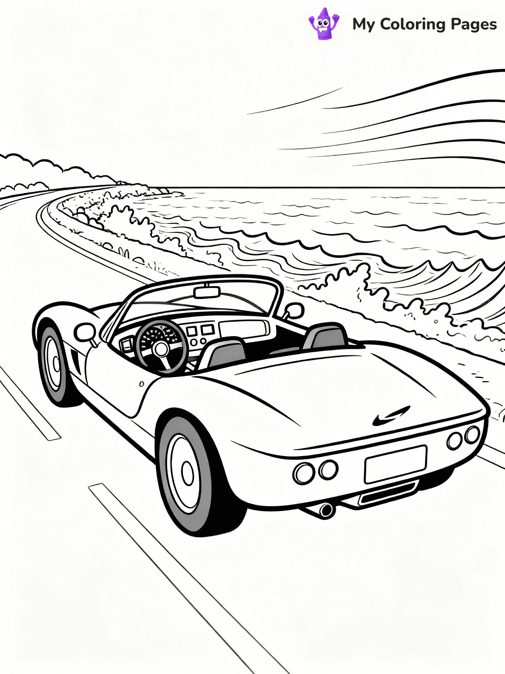 Mclaren Coloring Pages - 4
