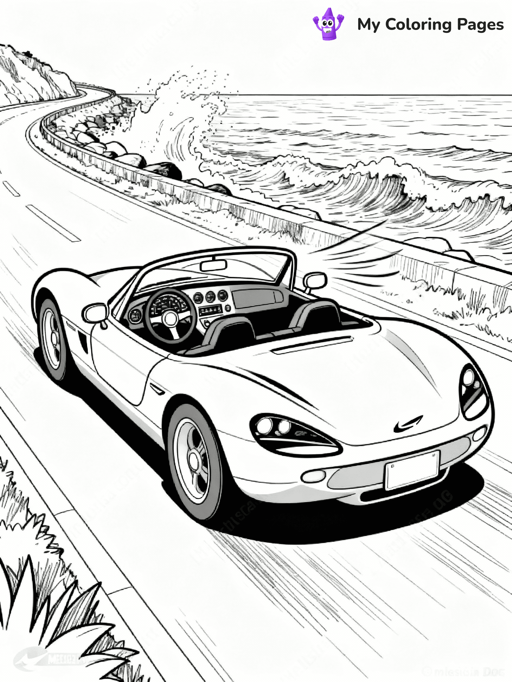 Mclaren Coloring Pages - 2