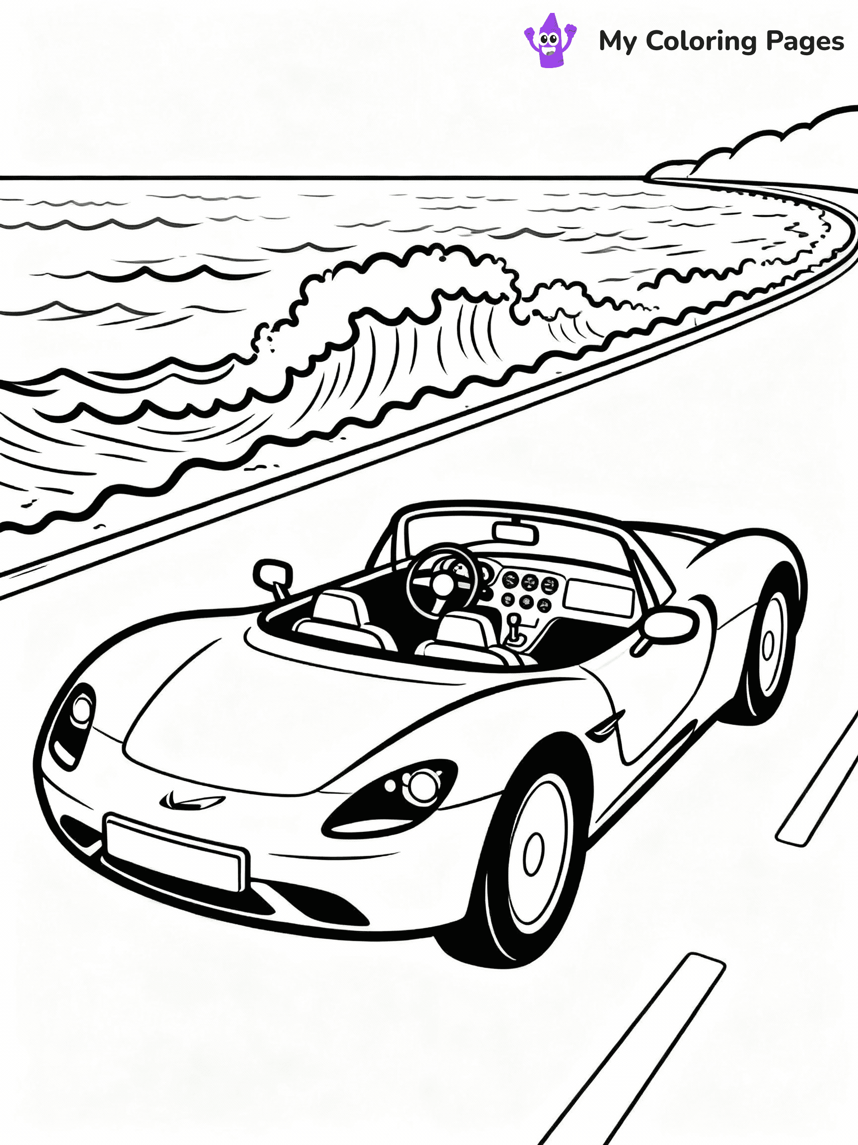 Mclaren Coloring Pages - 1
