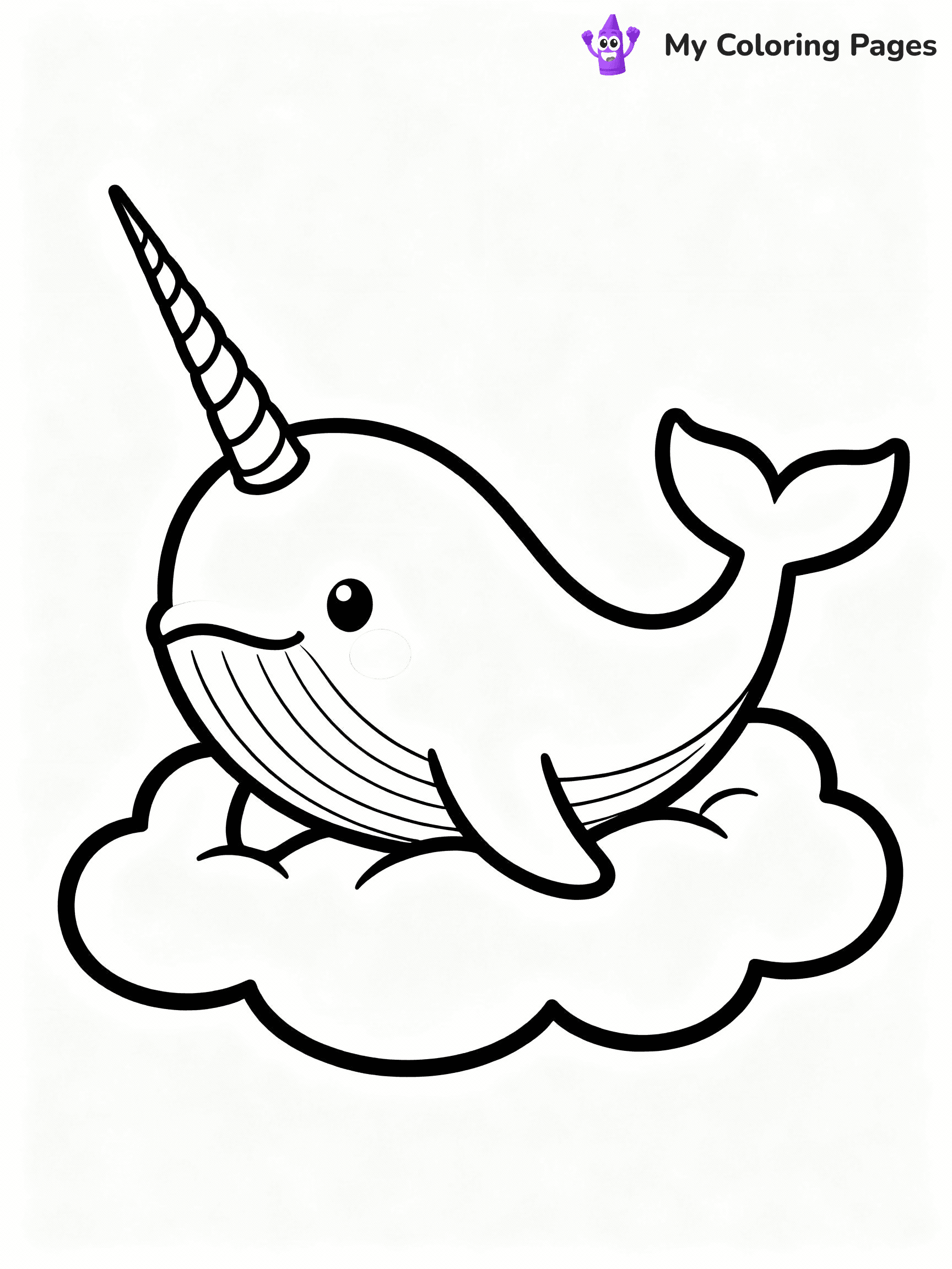 Narwhal Coloring Pages - 29