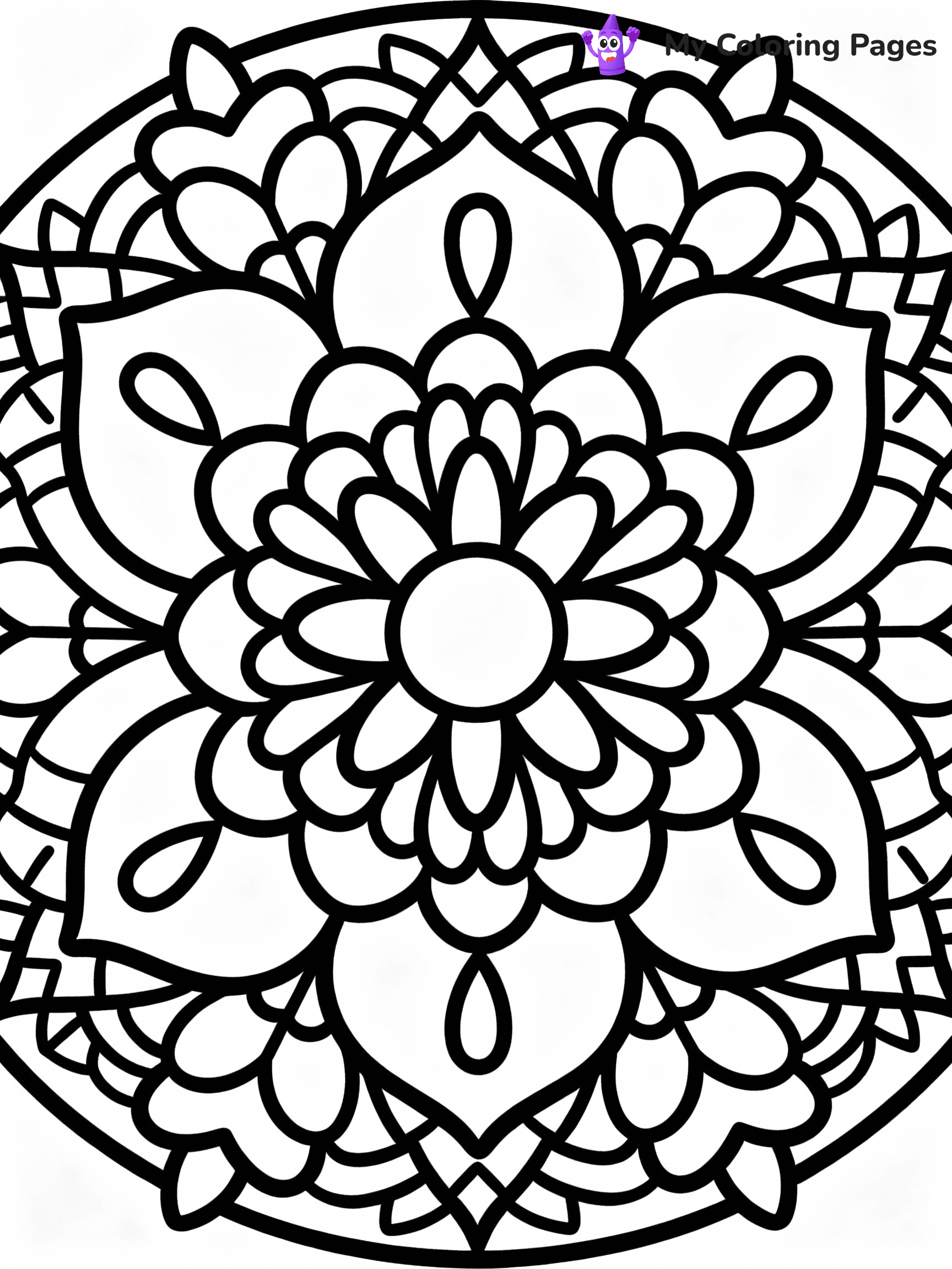 Relaxing Coloring Pages - 16