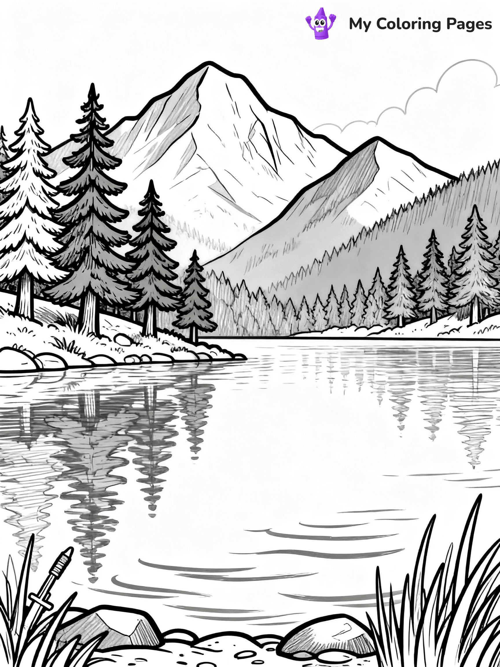 Relaxing Coloring Pages - 2