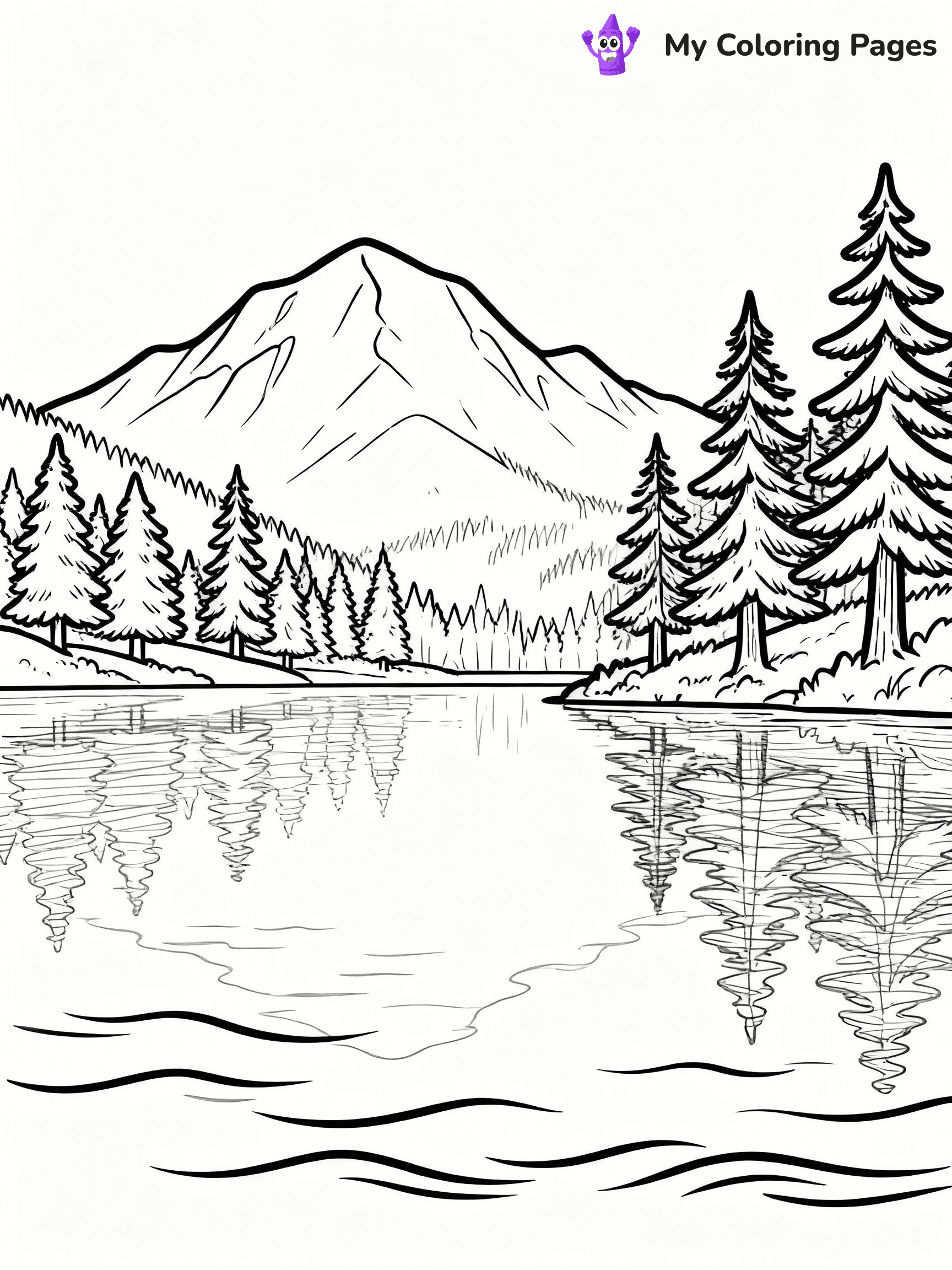 Relaxing Coloring Pages - 1