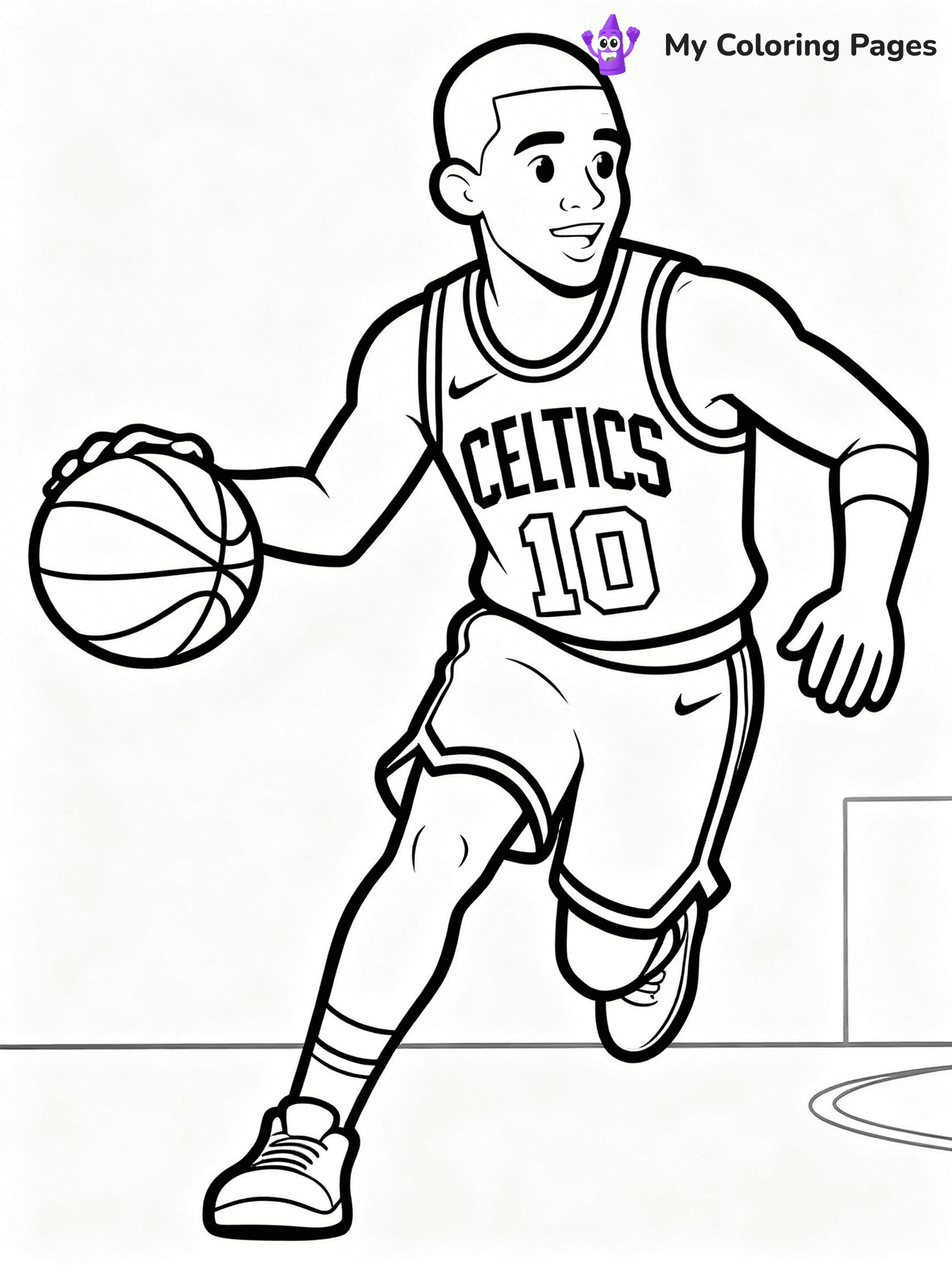 Boston Celtics Coloring Pages - 25