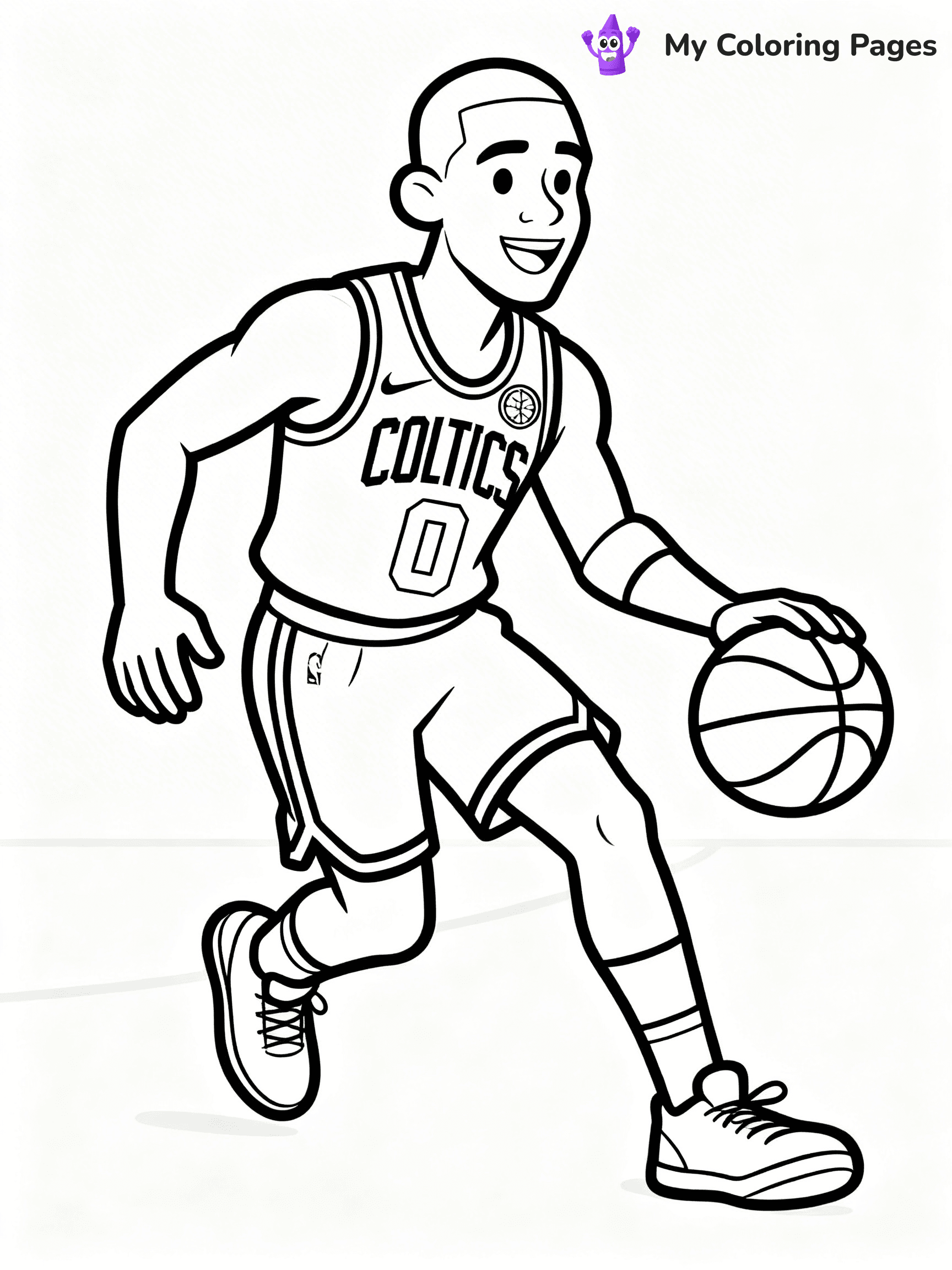 Boston Celtics Coloring Pages - 24