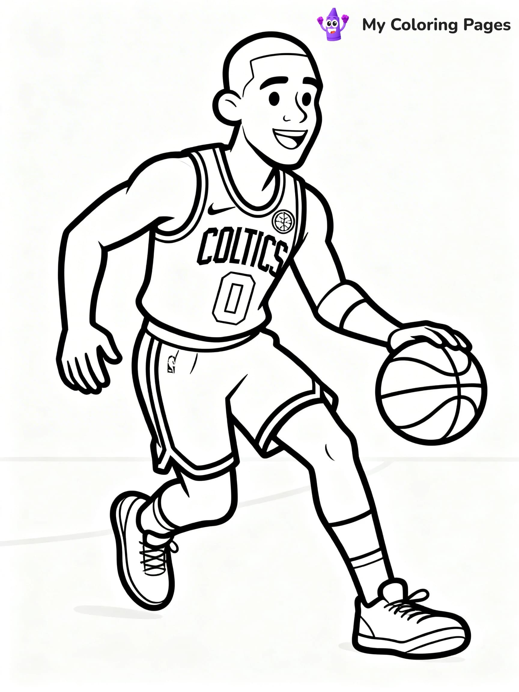 Boston Celtics Coloring Pages - 24