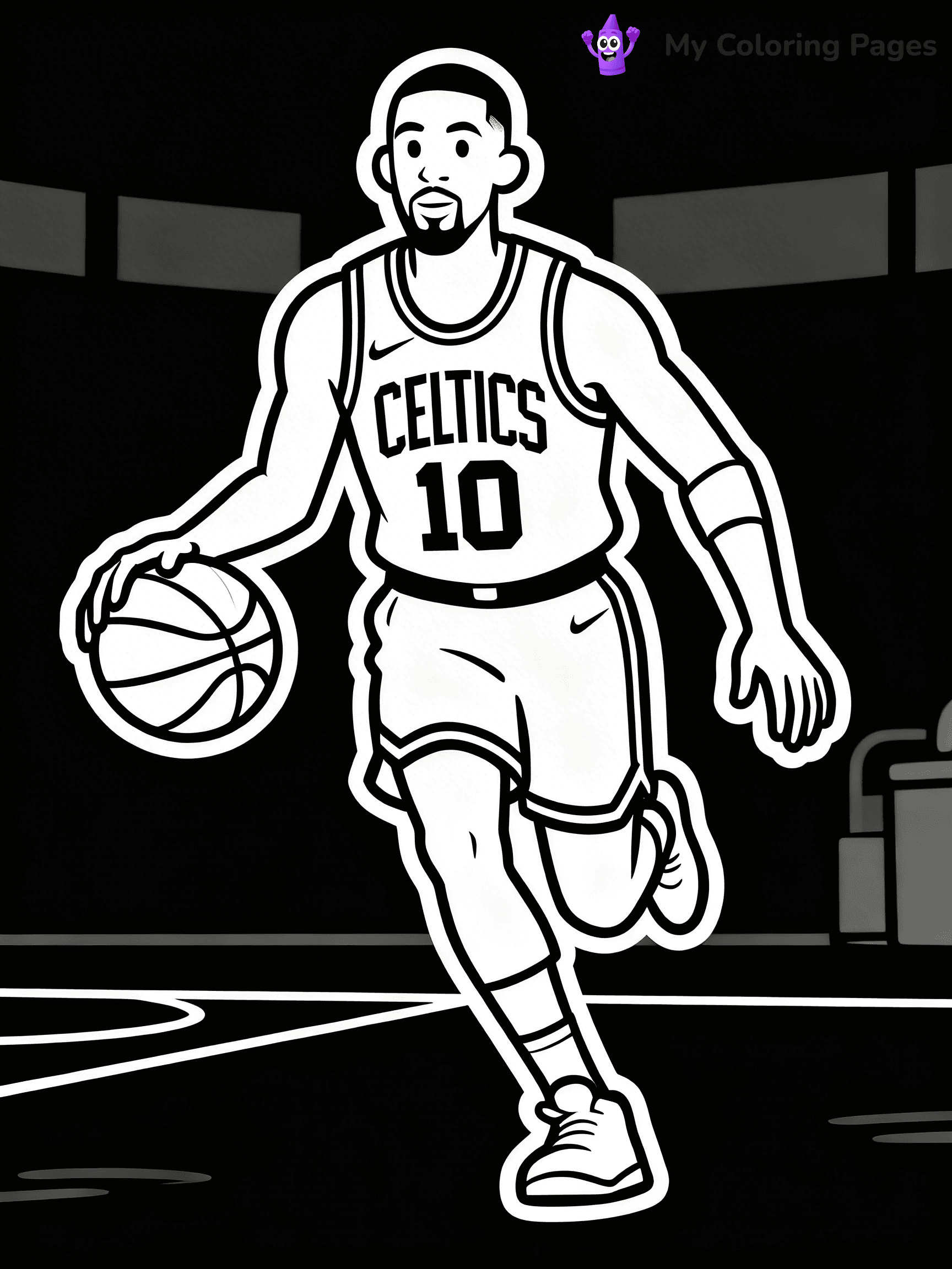 Boston Celtics Coloring Pages - 23