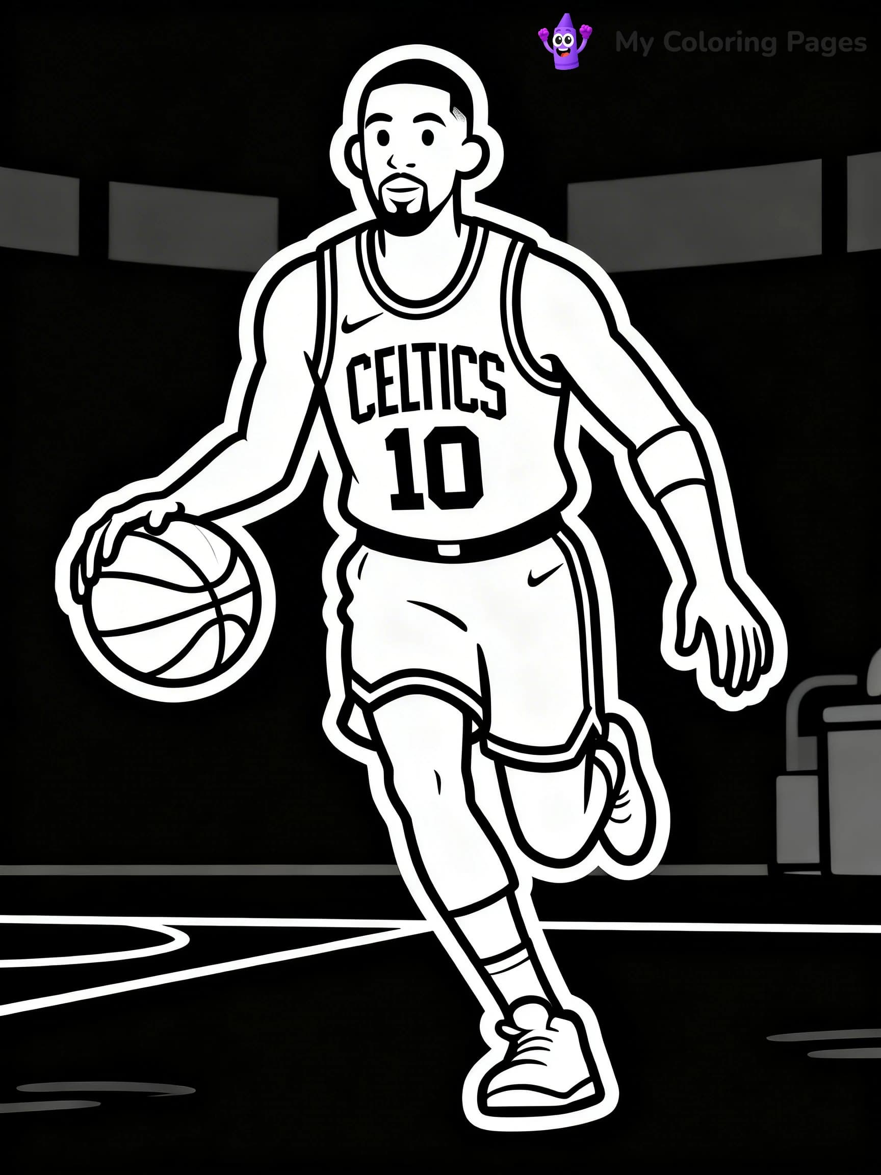 Boston Celtics Coloring Pages - 23