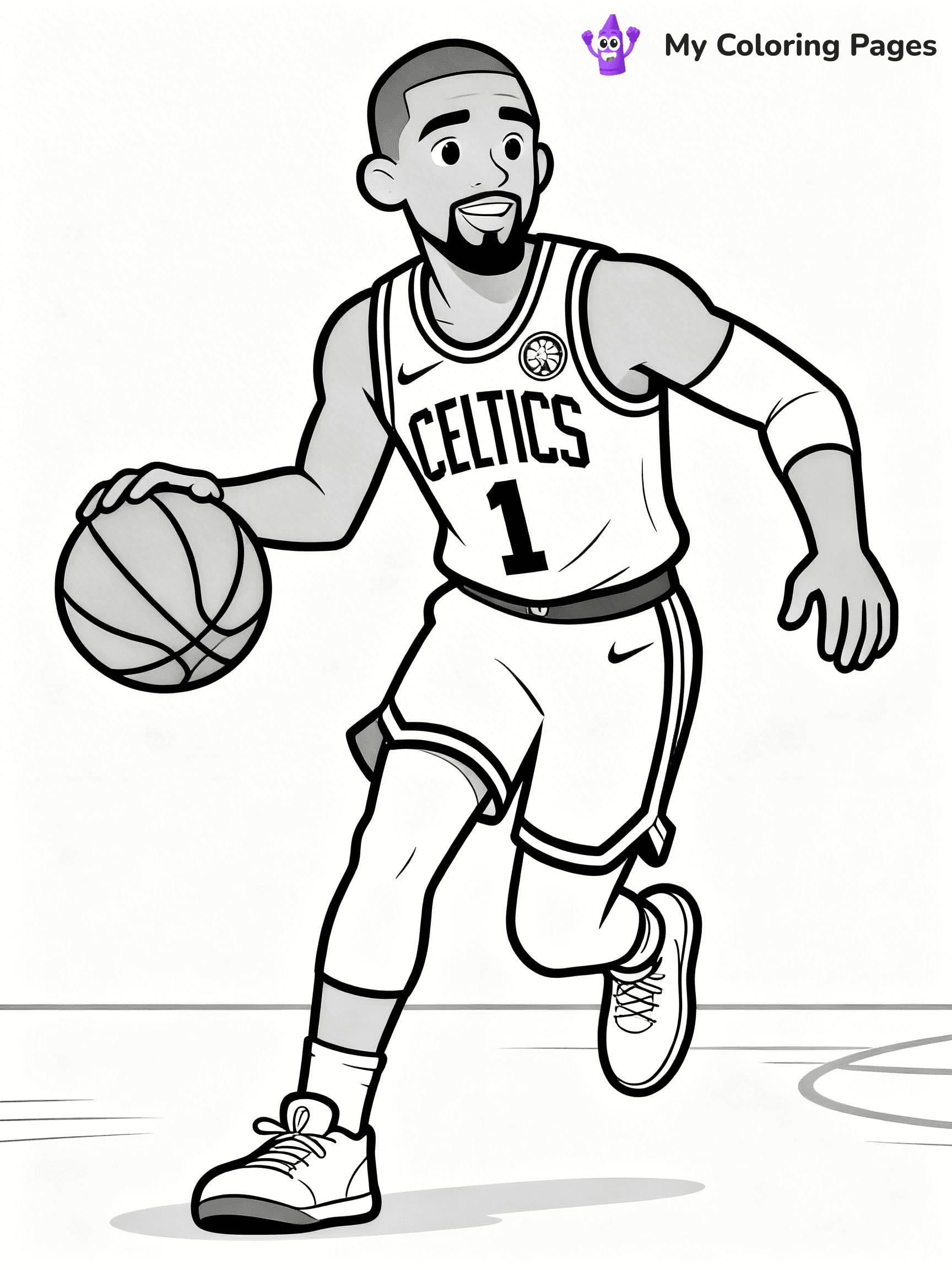 Boston Celtics Coloring Pages - 22