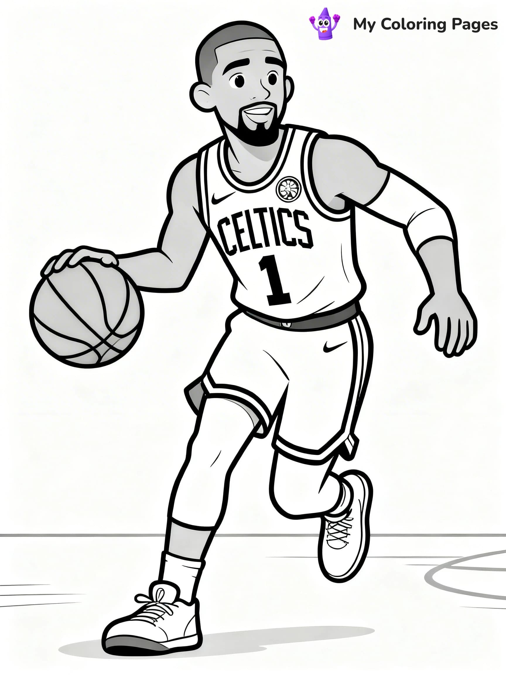 Boston Celtics Coloring Pages - 22