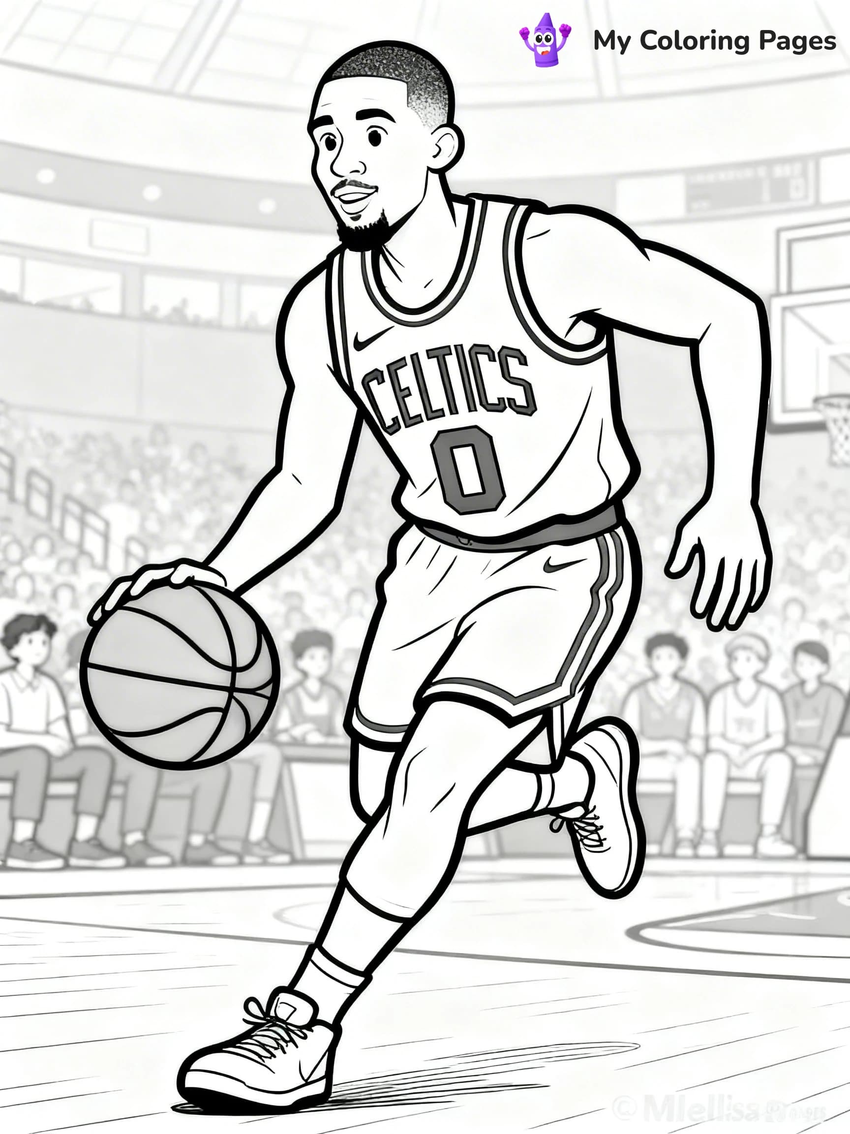 Boston Celtics Coloring Pages - 21