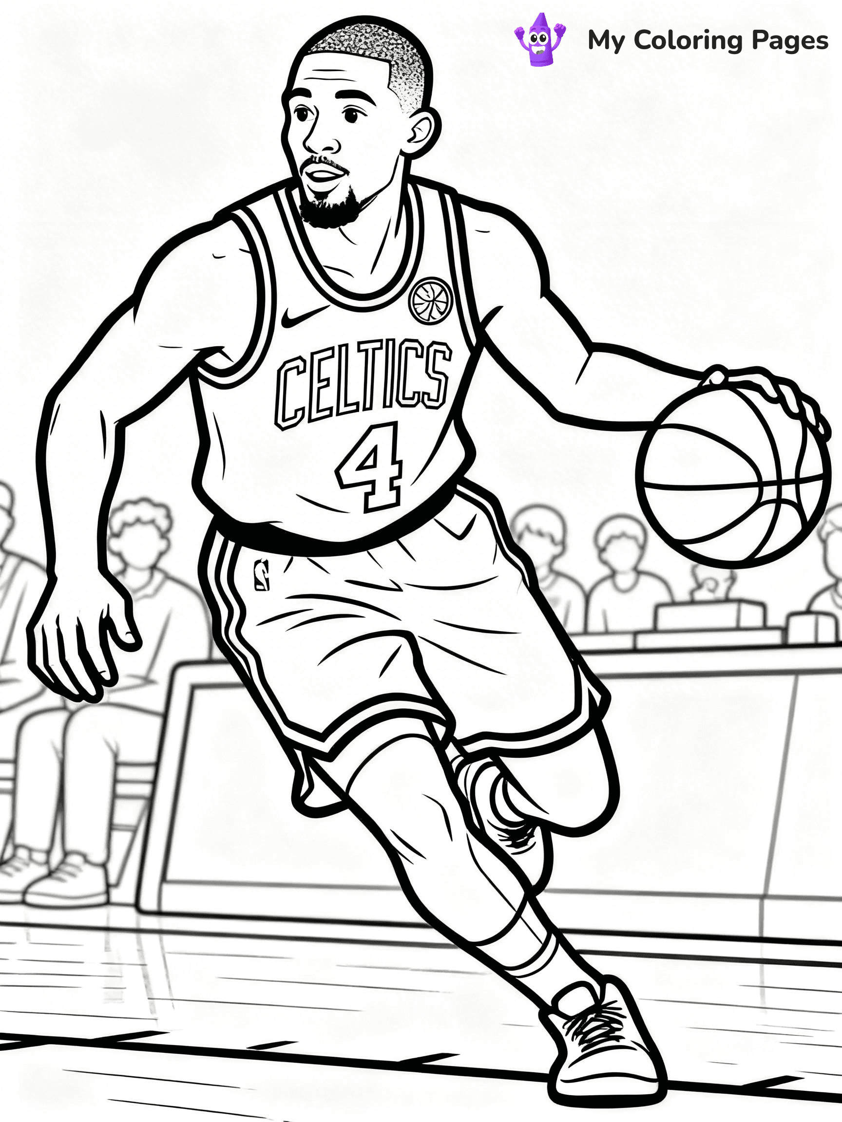 Boston Celtics Coloring Pages - 20