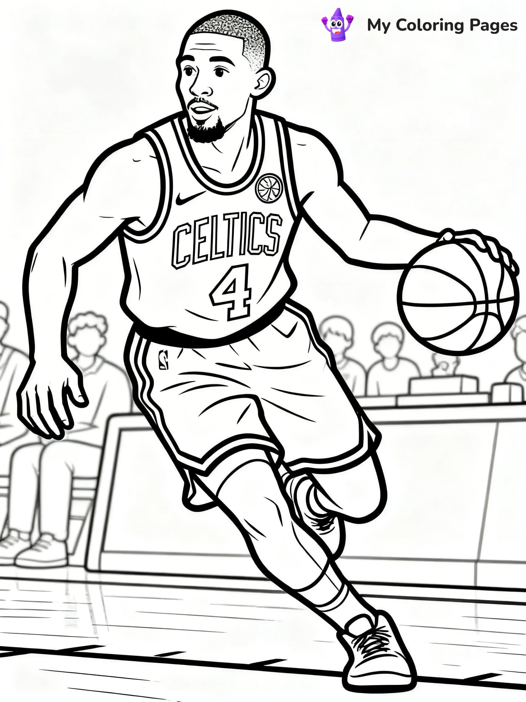 Boston Celtics Coloring Pages - 20