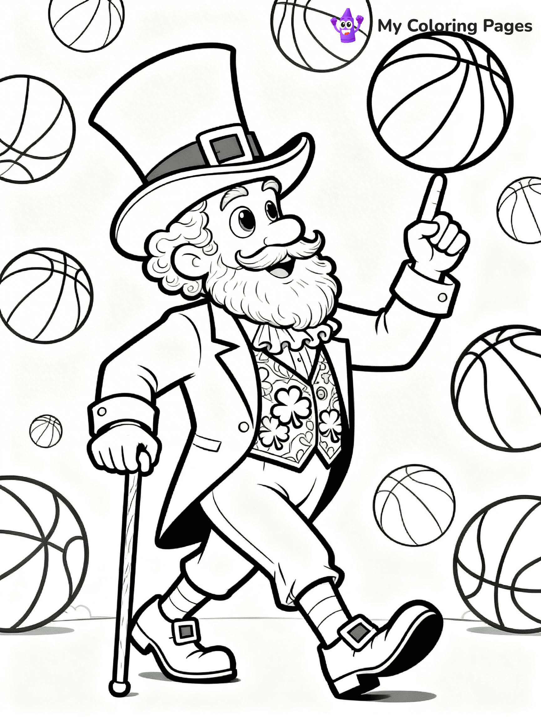 Boston Celtics Coloring Pages - 17