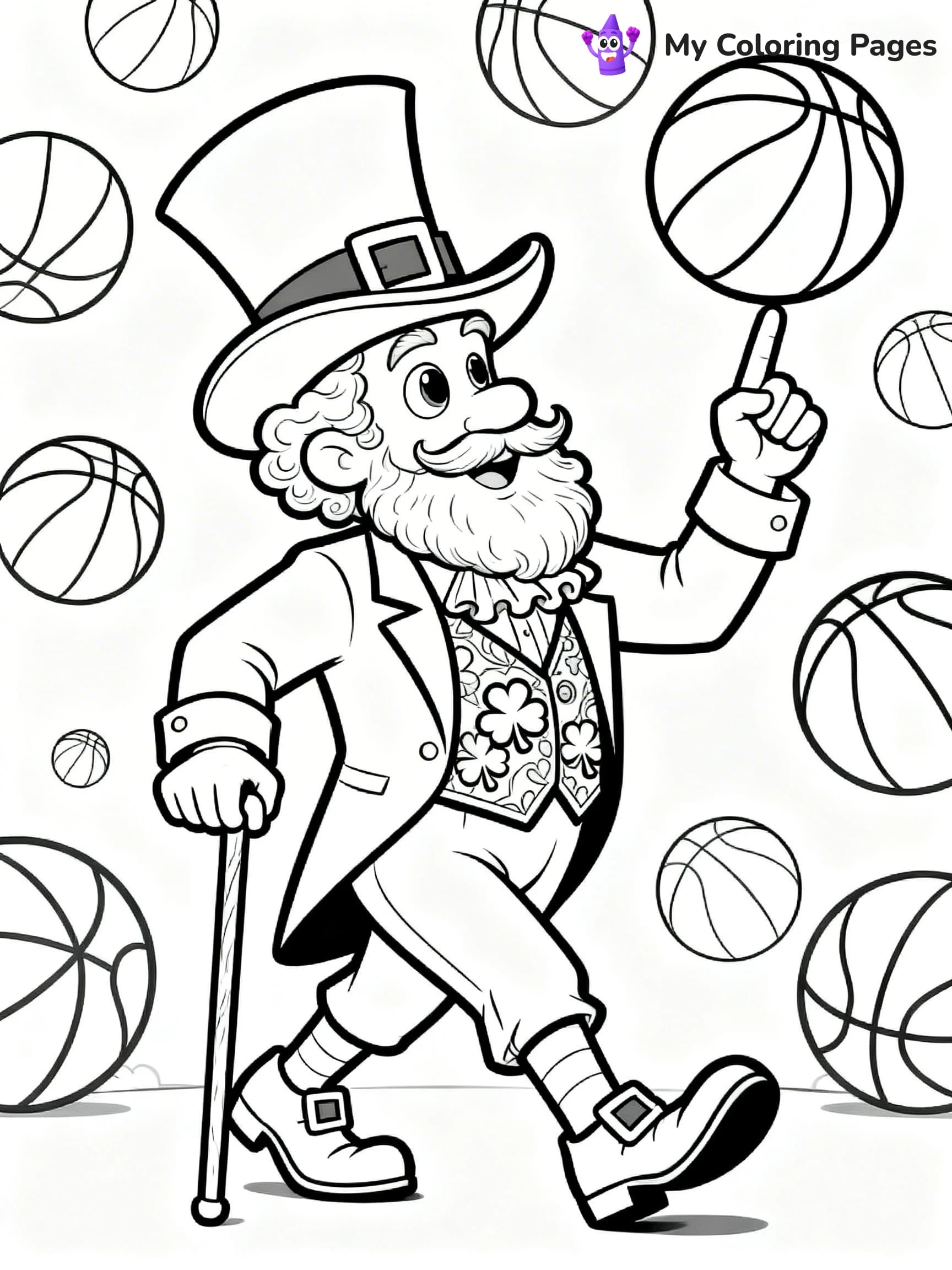 Boston Celtics Coloring Pages - 17