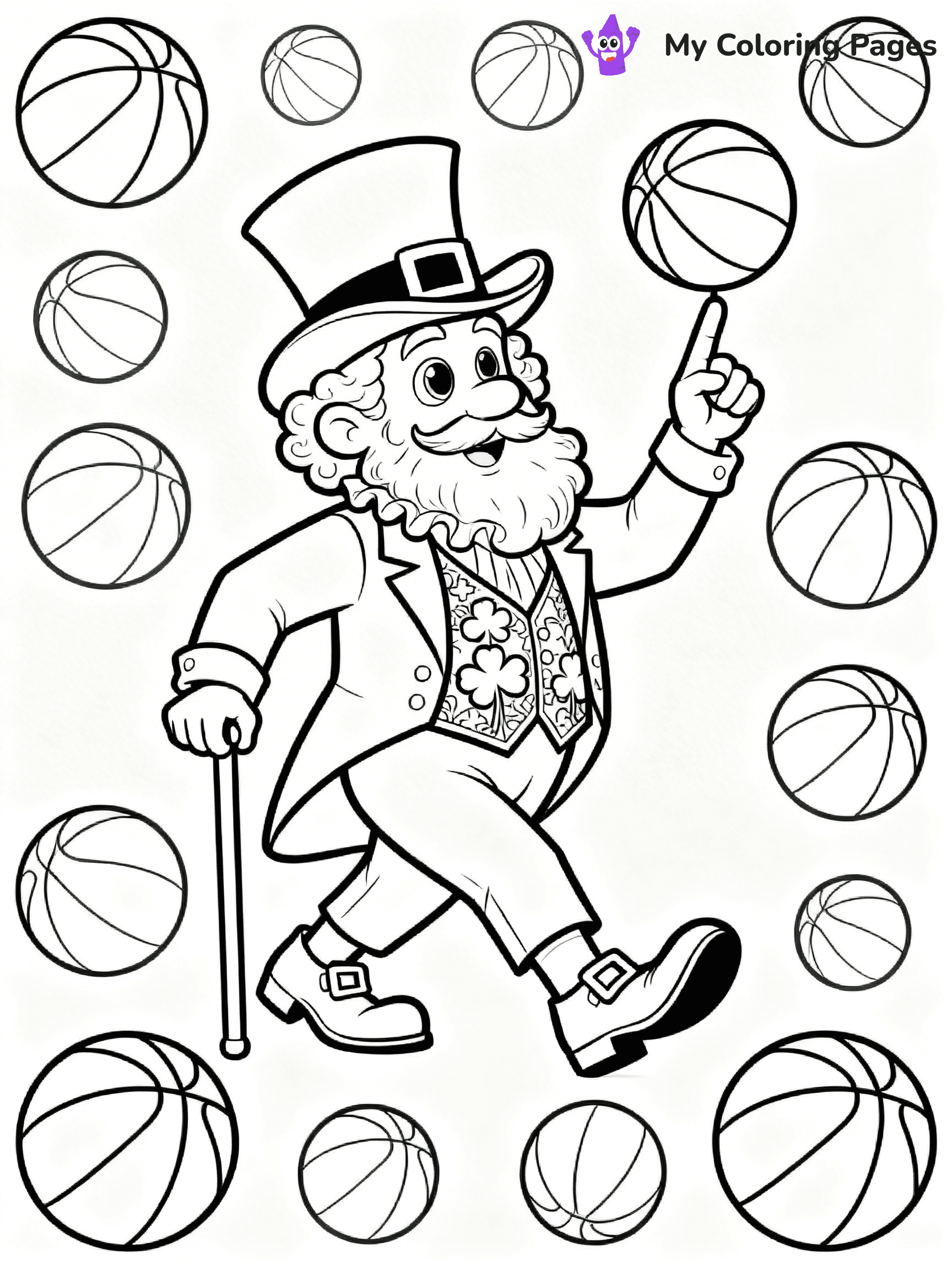 Boston Celtics Coloring Pages - 16