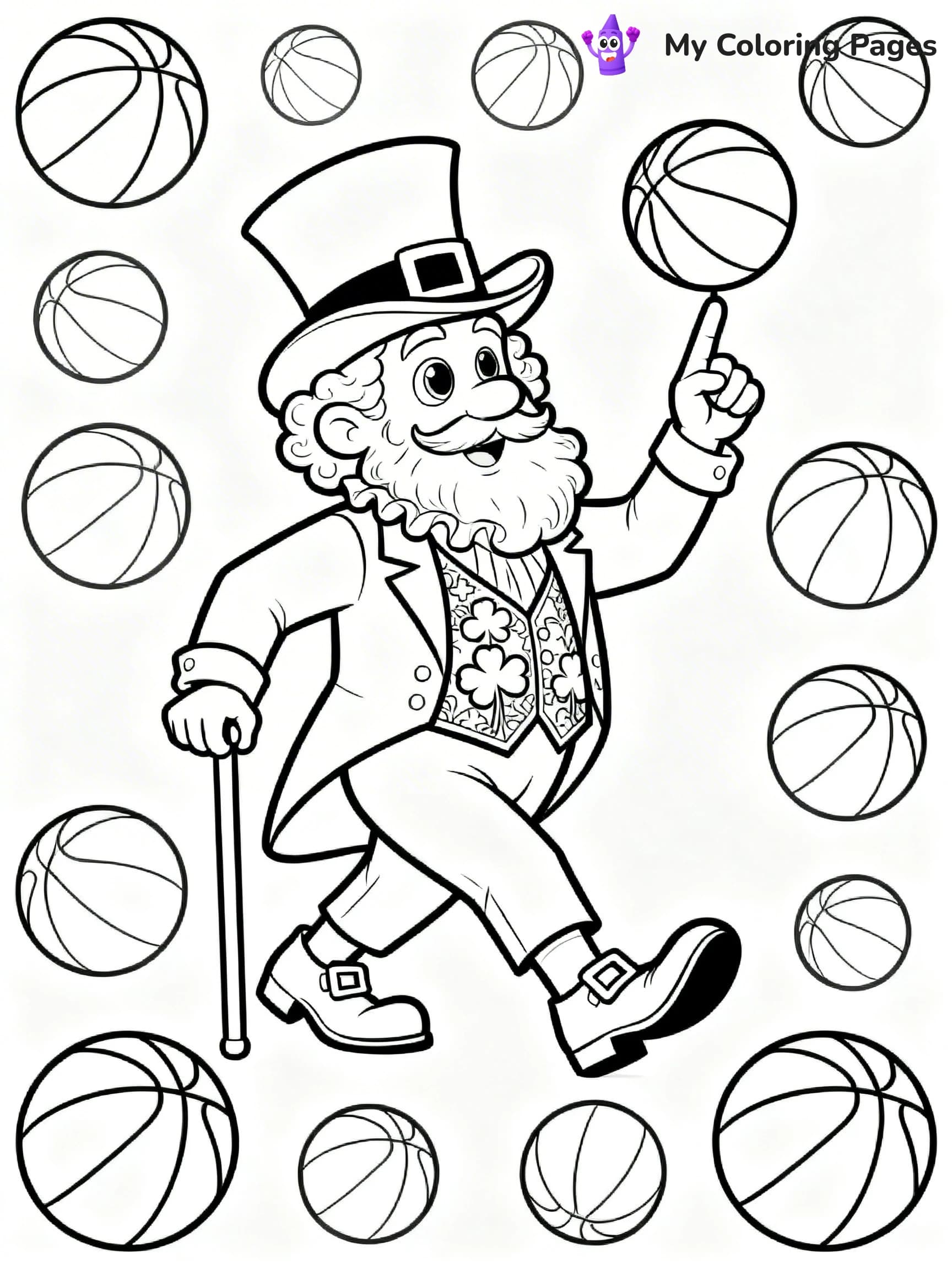 Boston Celtics Coloring Pages - 16