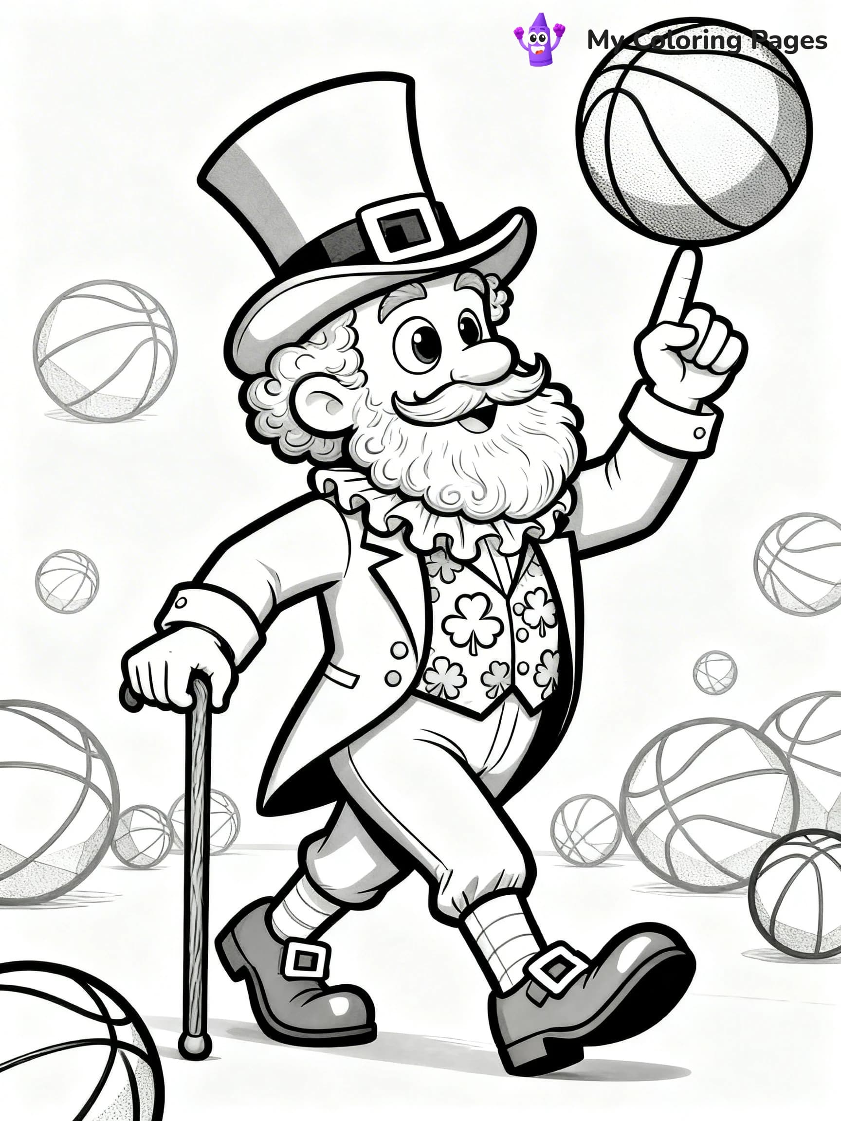 Boston Celtics Coloring Pages - 15