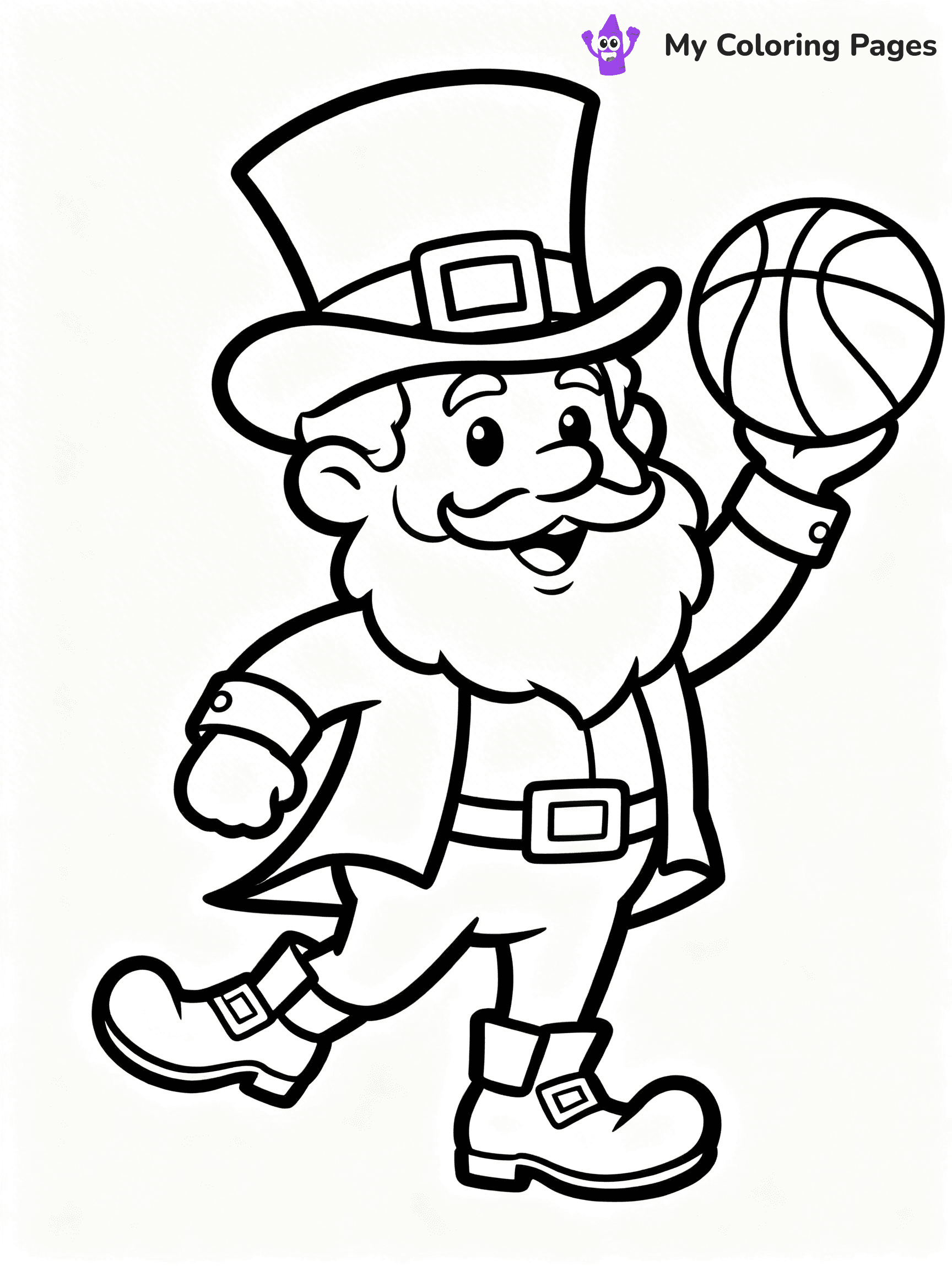 Boston Celtics Coloring Pages - 9