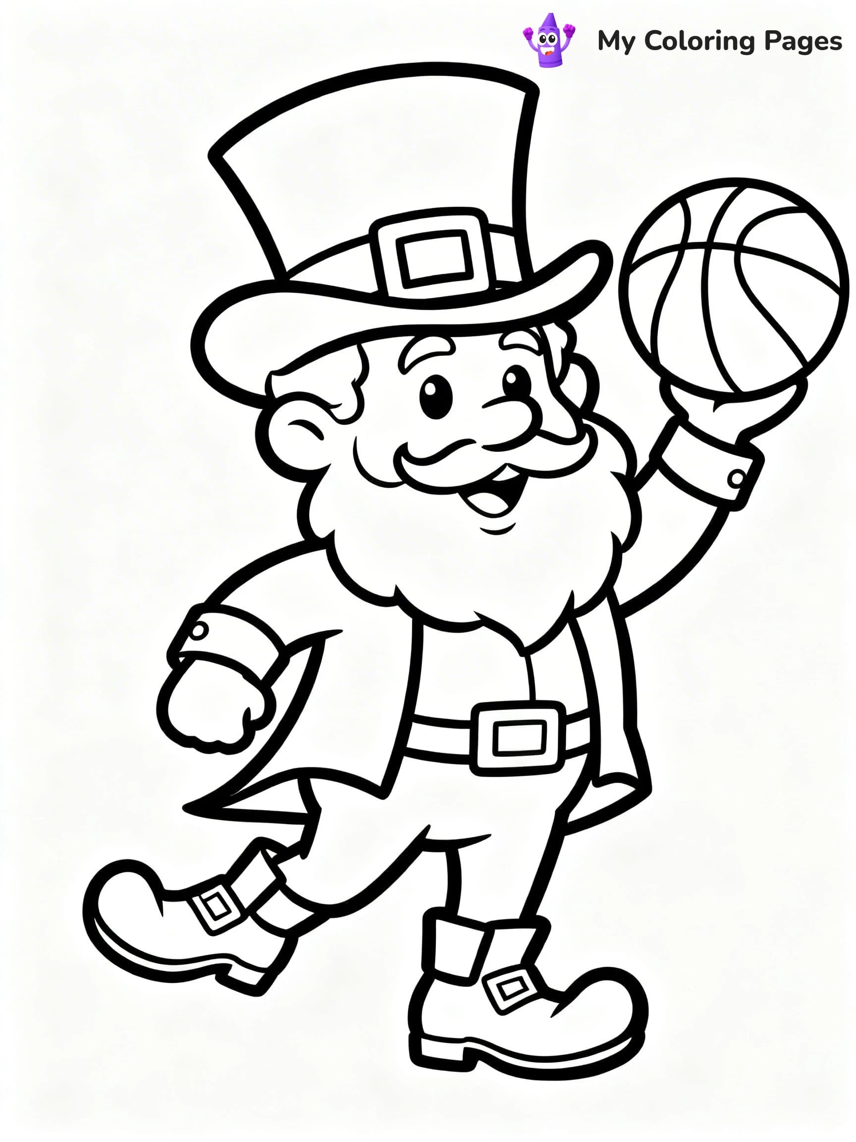 Boston Celtics Coloring Pages - 9