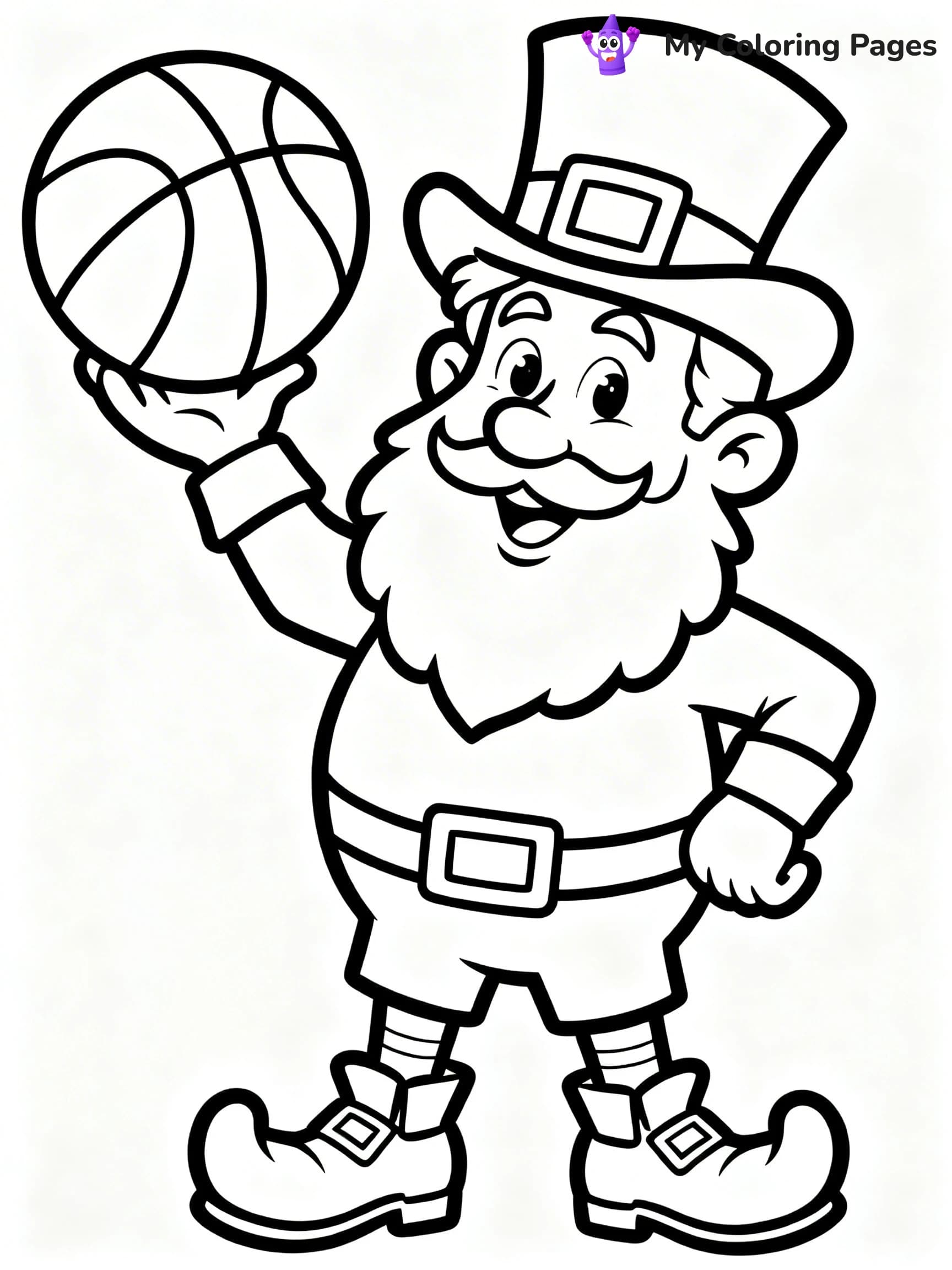 Boston Celtics Coloring Pages - 8