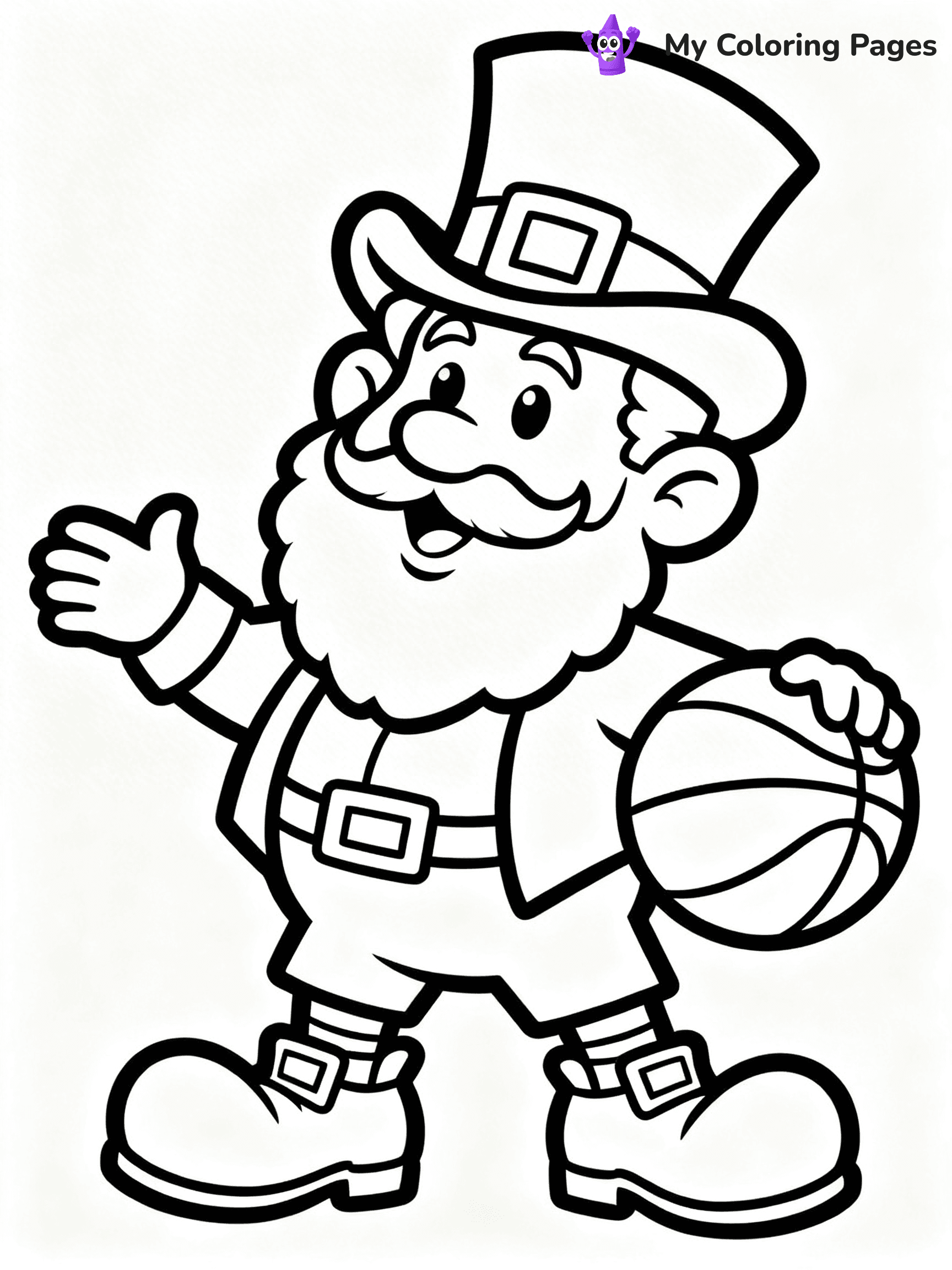 Boston Celtics Coloring Pages - 7