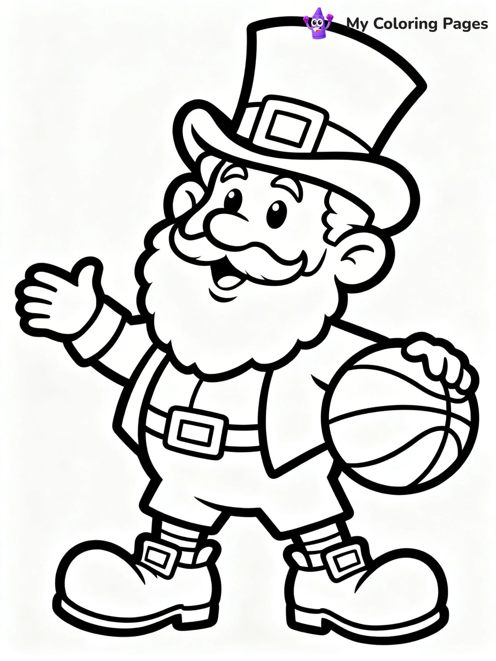 Boston Celtics Coloring Pages - 7
