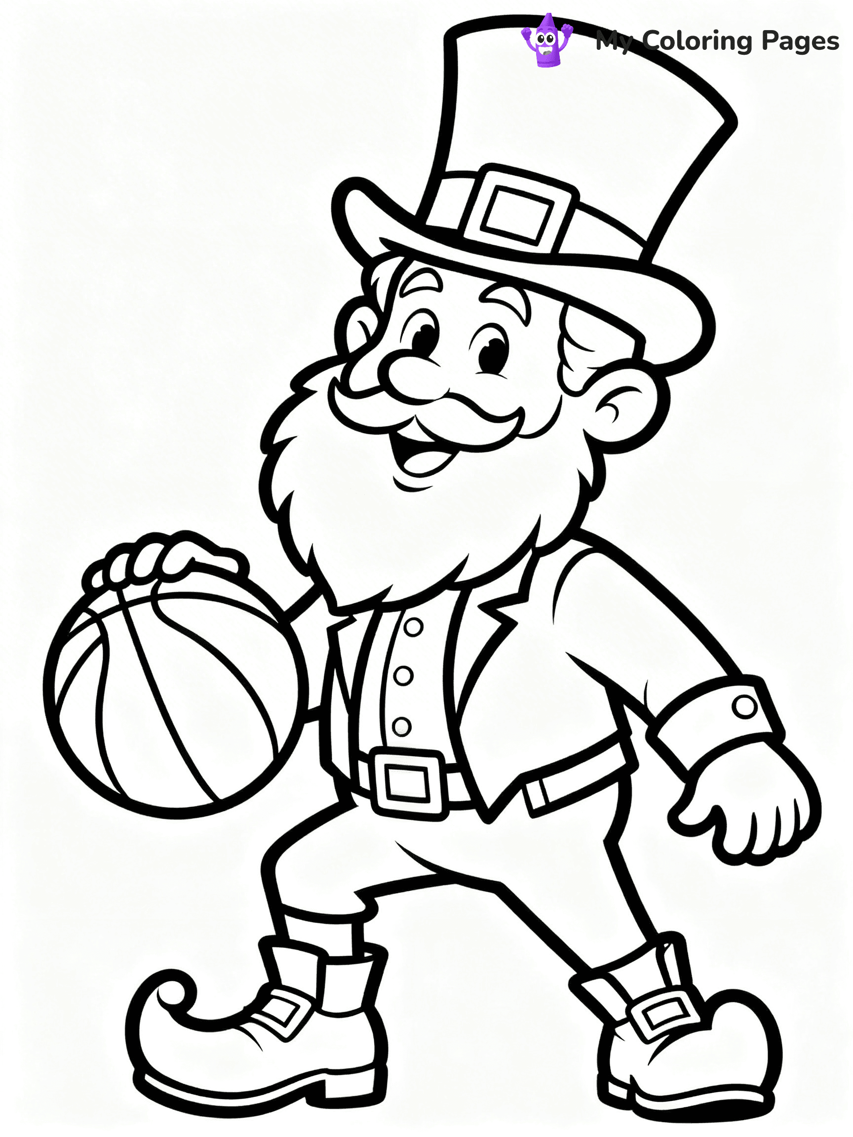 Boston Celtics Coloring Pages - 4