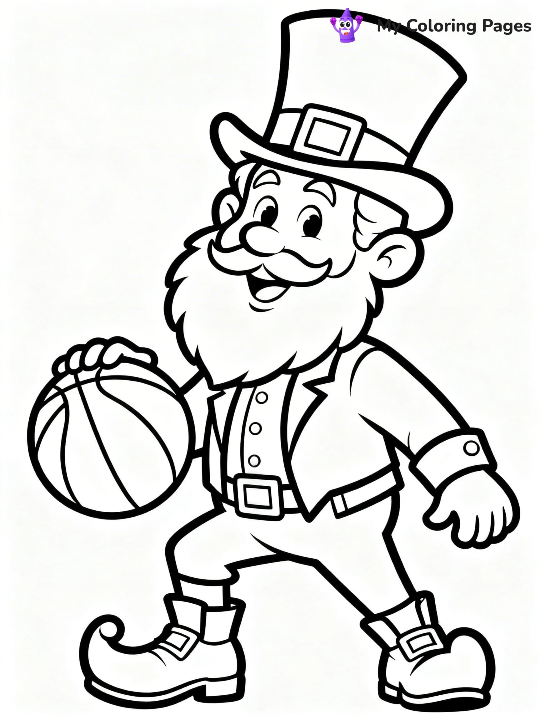 Boston Celtics Coloring Pages - 4