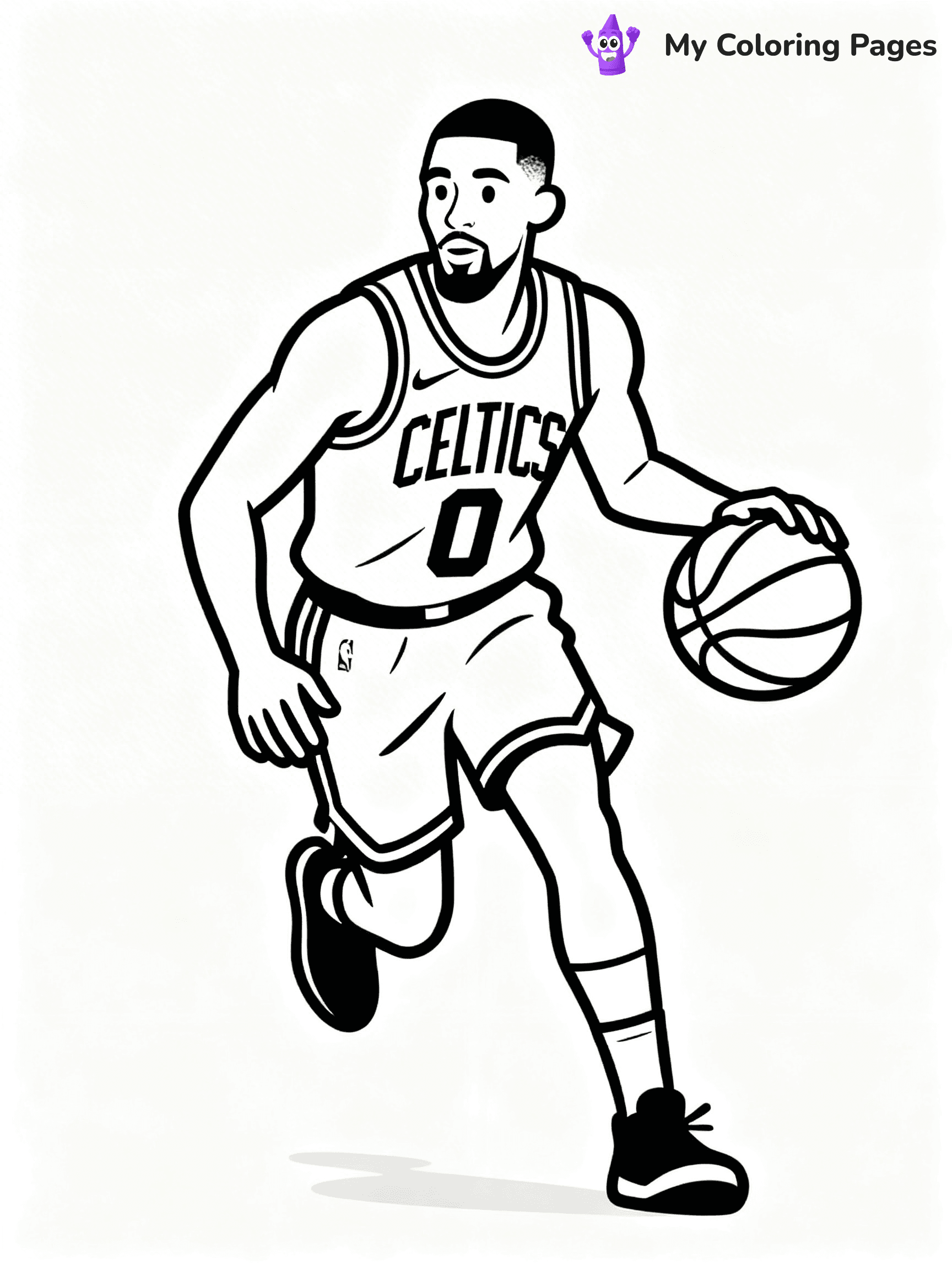 Boston Celtics Coloring Pages - 3
