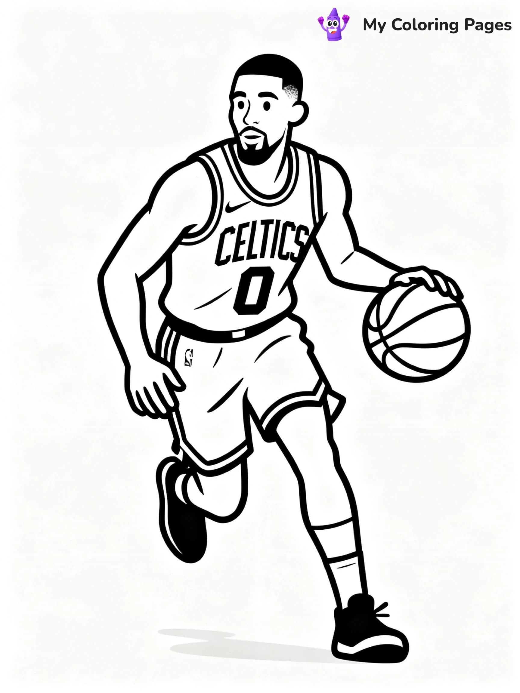 Boston Celtics Coloring Pages - 3