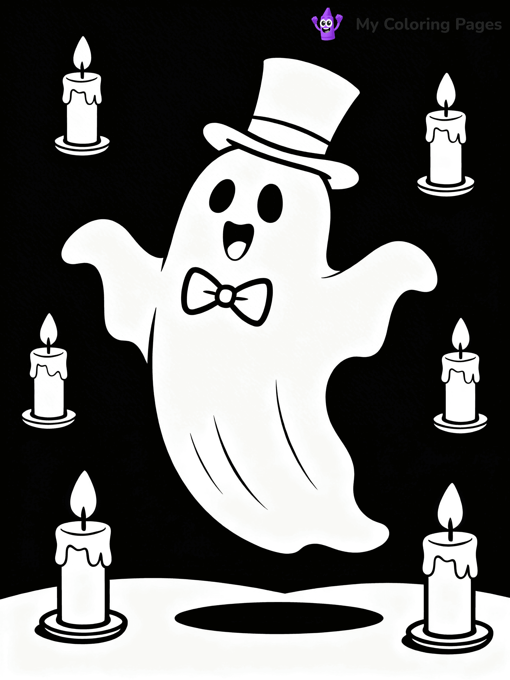 Haunted Mansion Coloring Pages - 20