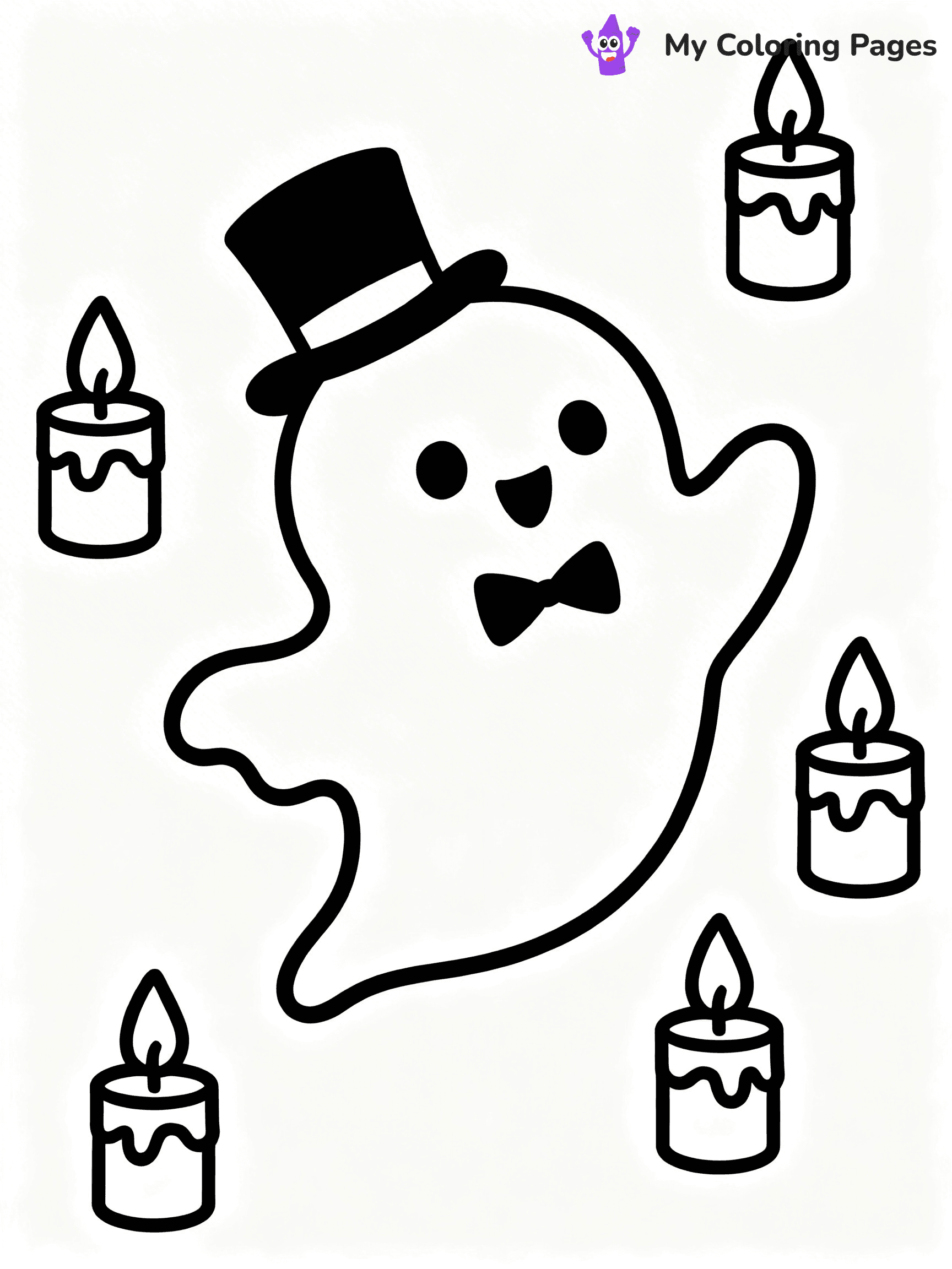 Haunted Mansion Coloring Pages - 19