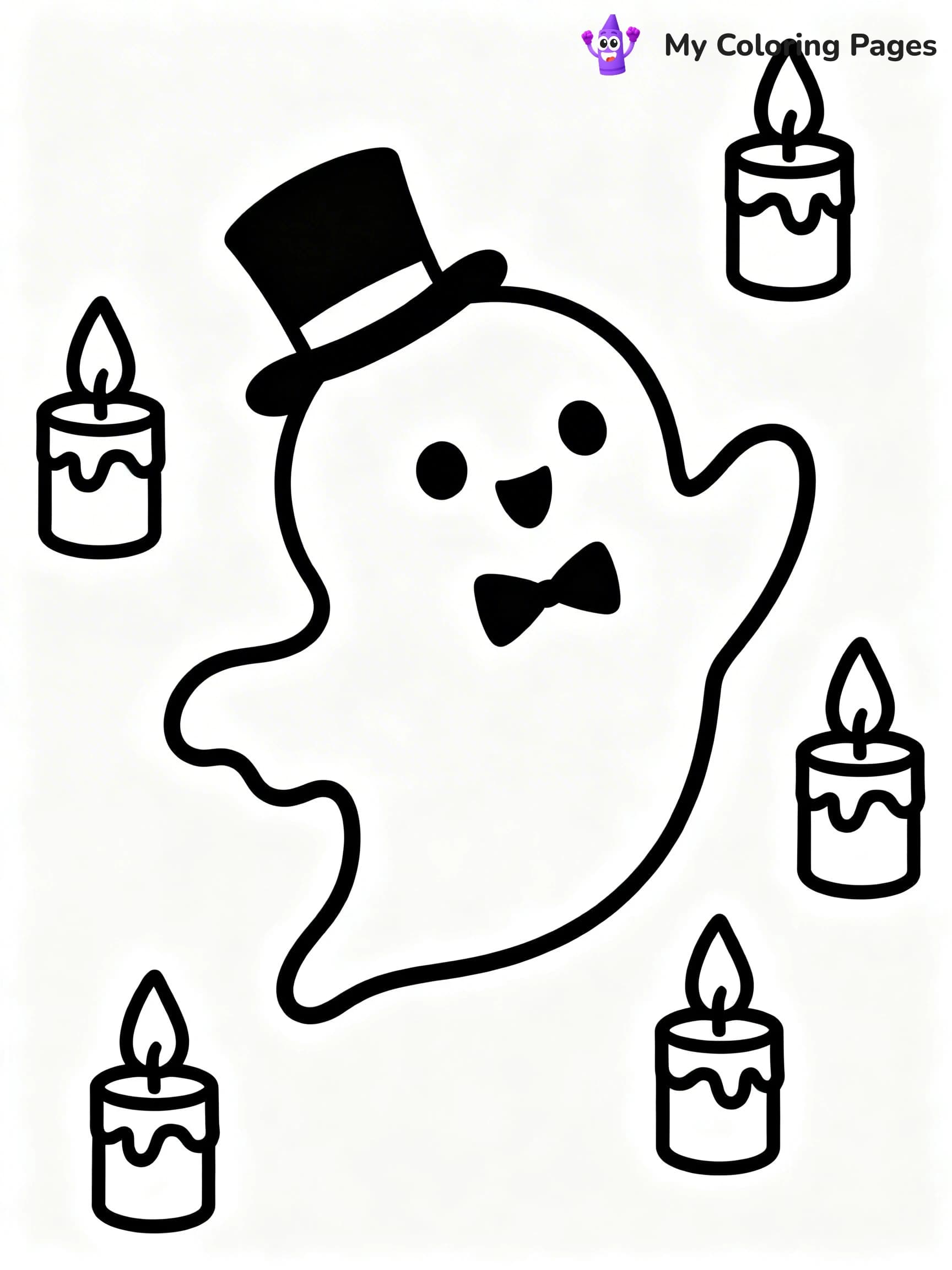 Haunted Mansion Coloring Pages - 19