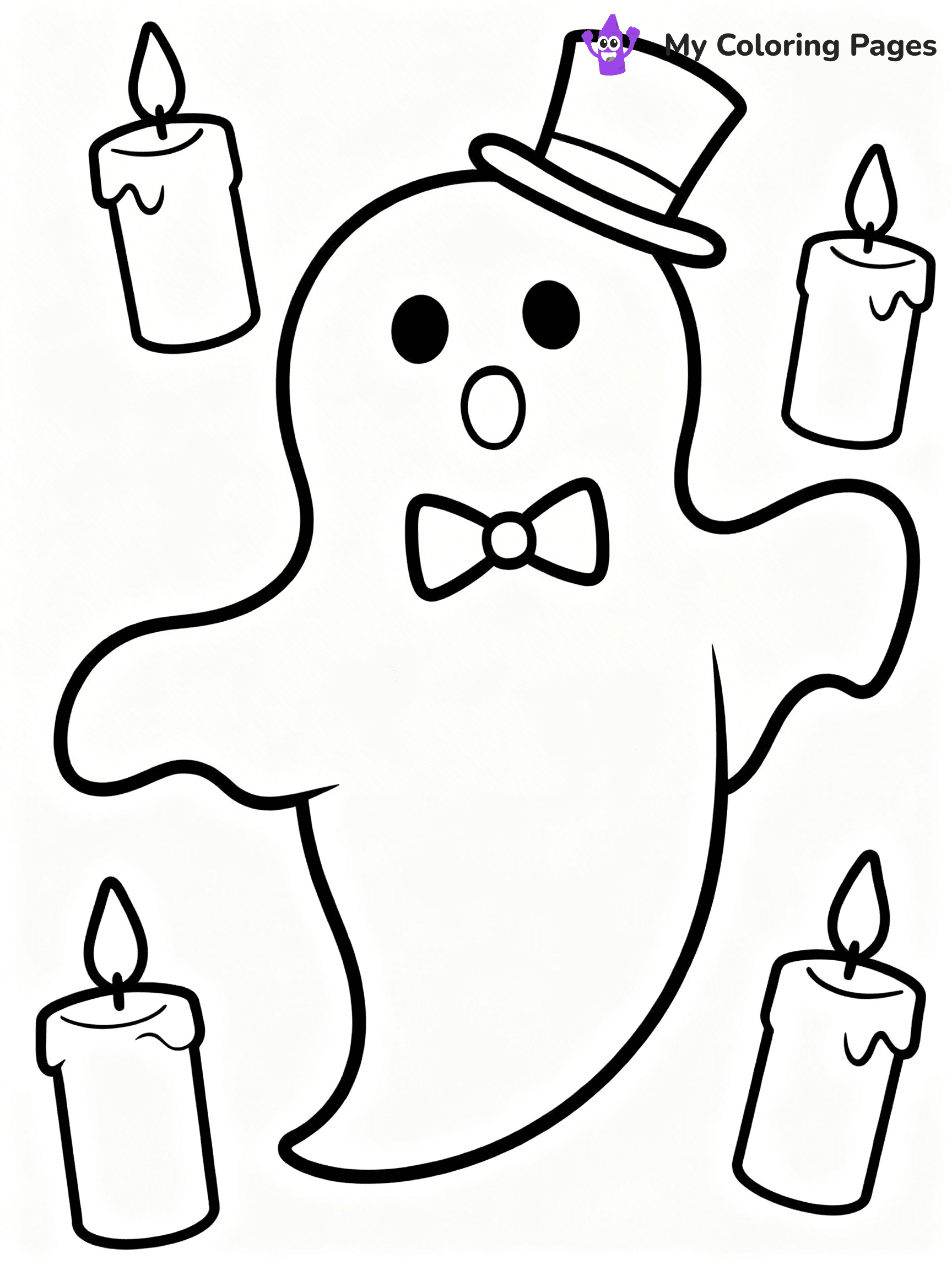 Haunted Mansion Coloring Pages - 18