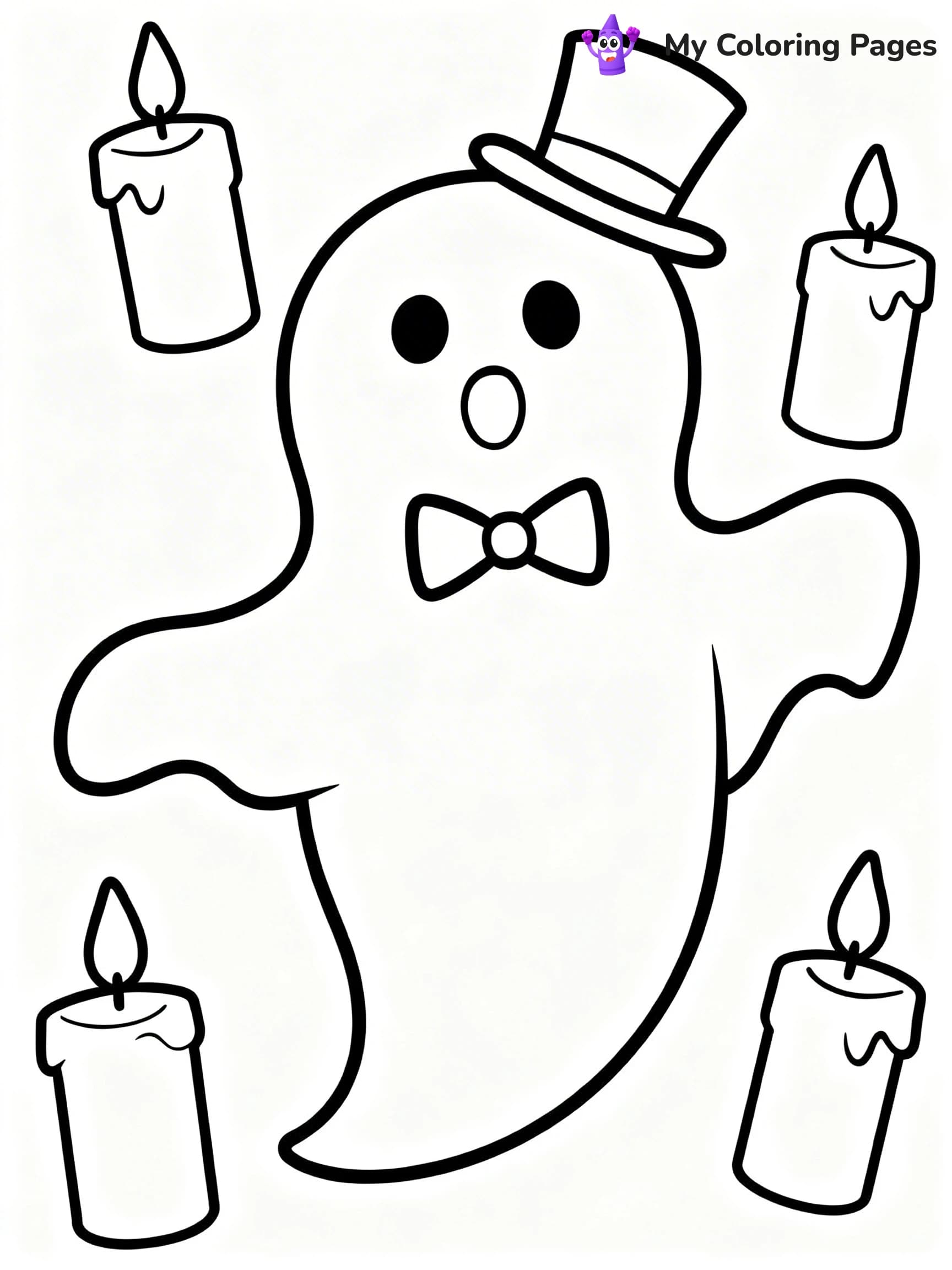 Haunted Mansion Coloring Pages - 18