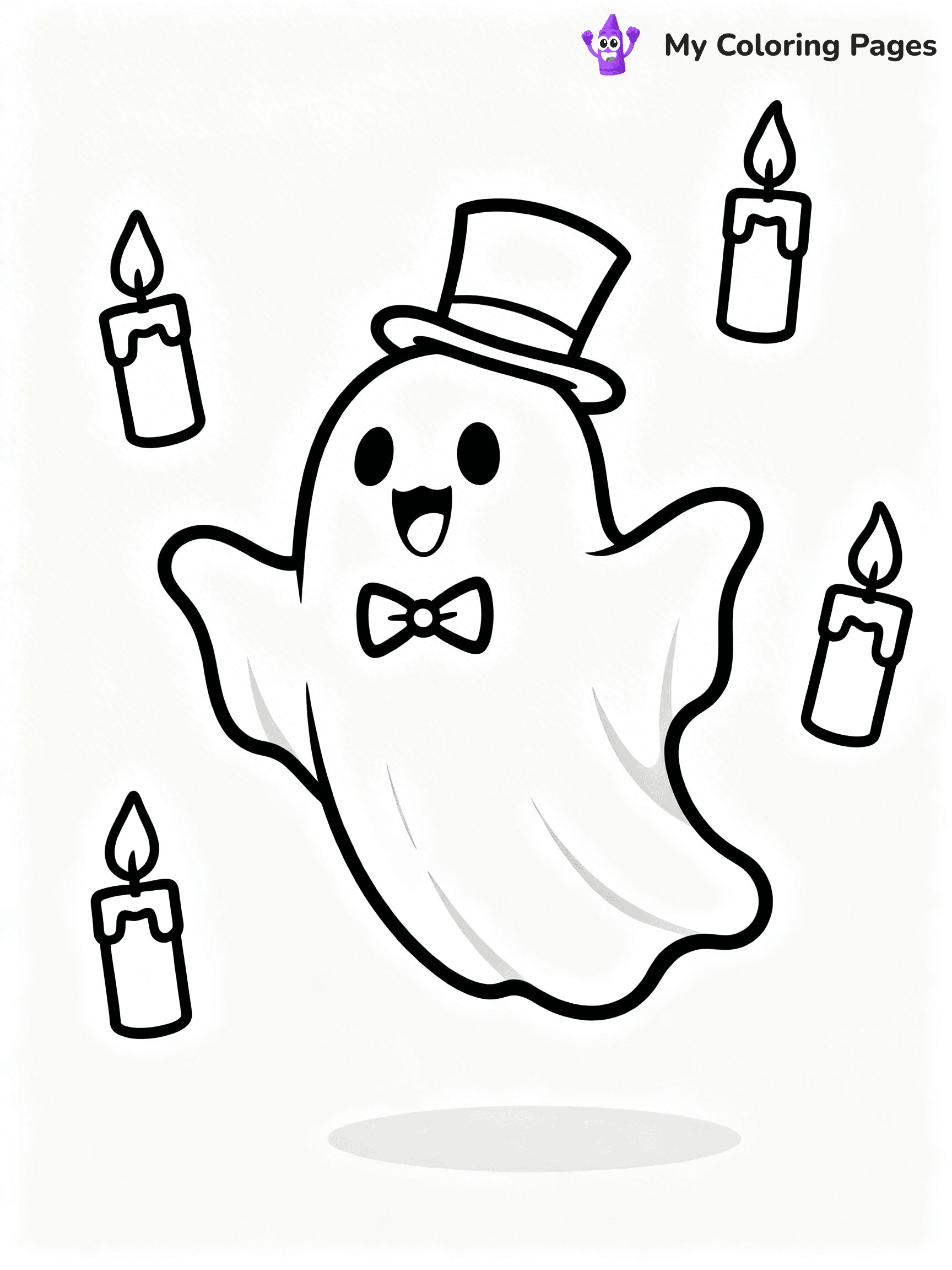 Haunted Mansion Coloring Pages - 17