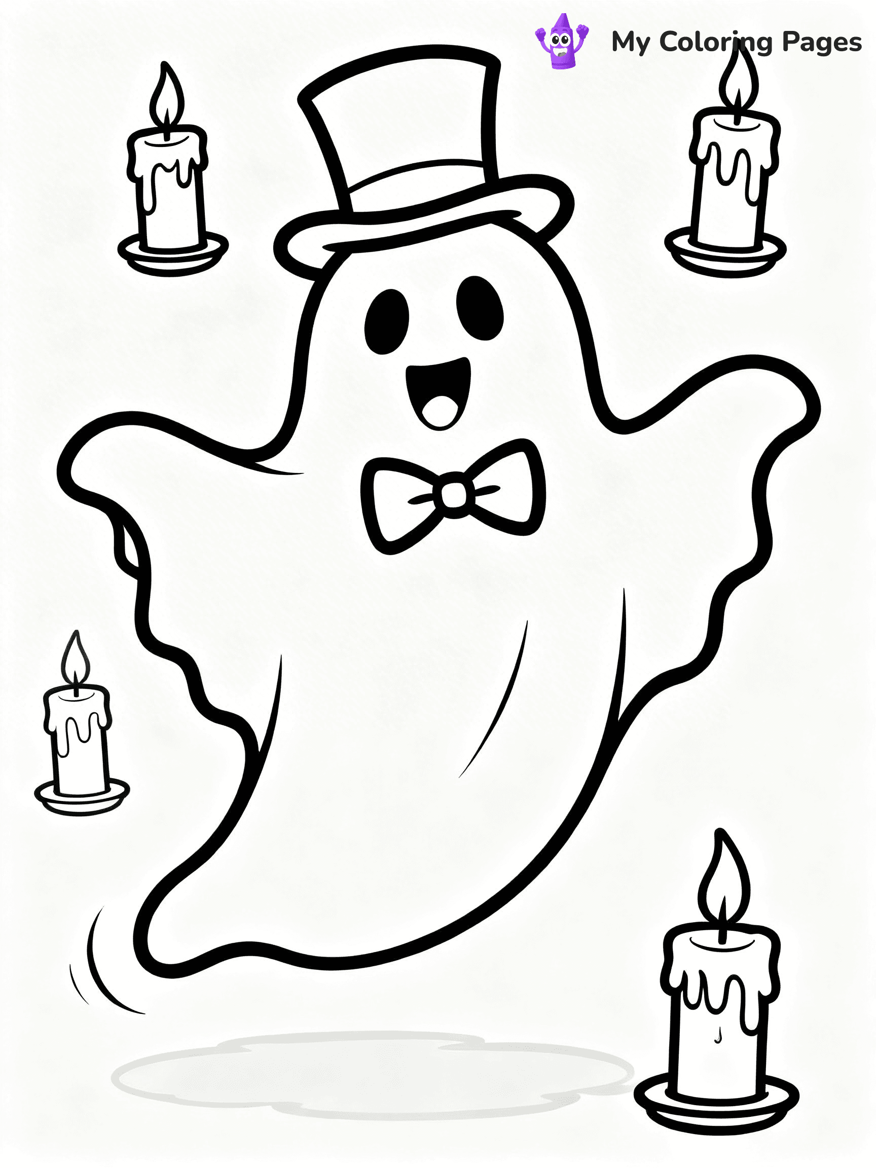 Haunted Mansion Coloring Pages - 16