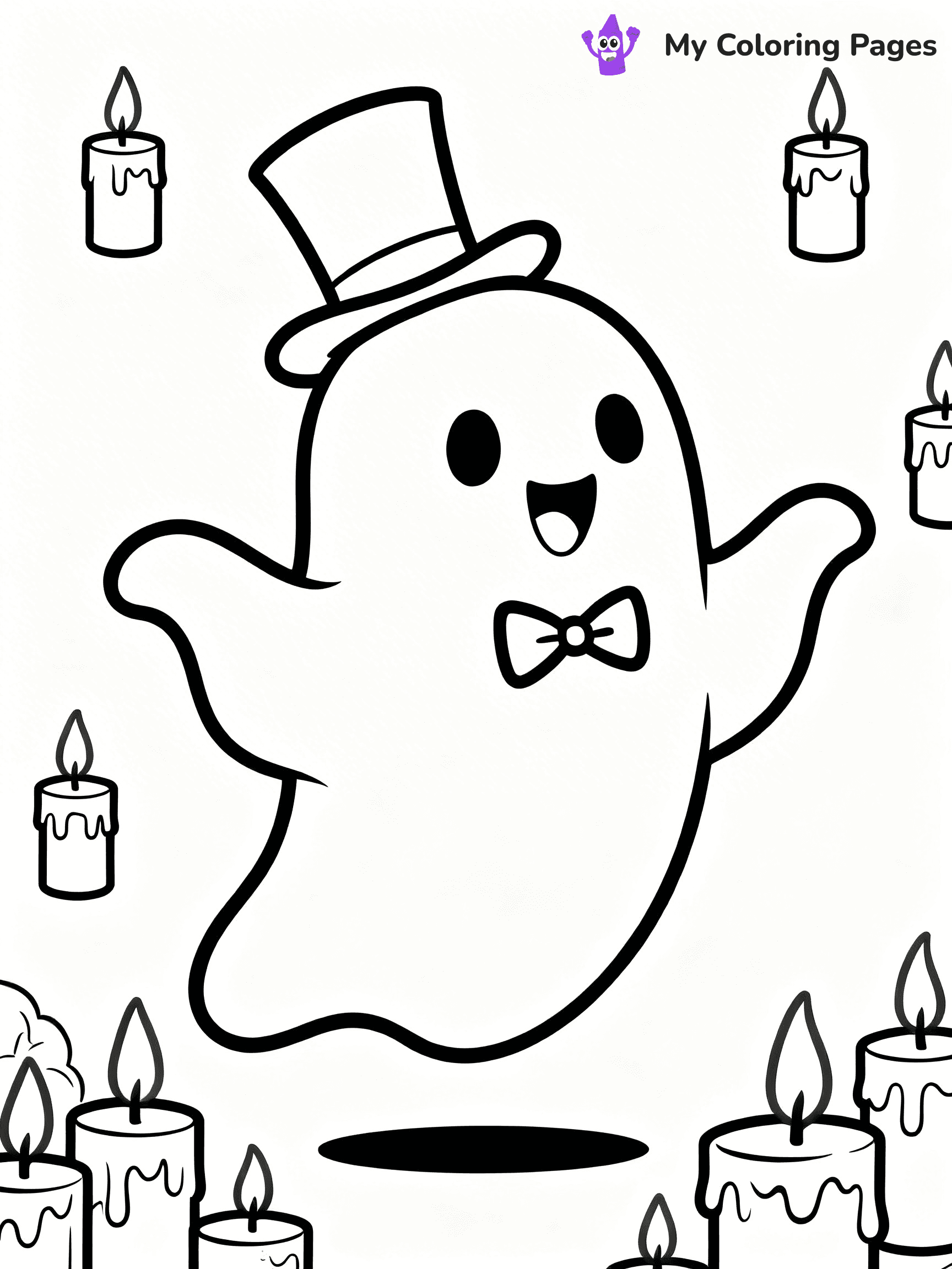 Haunted Mansion Coloring Pages - 15