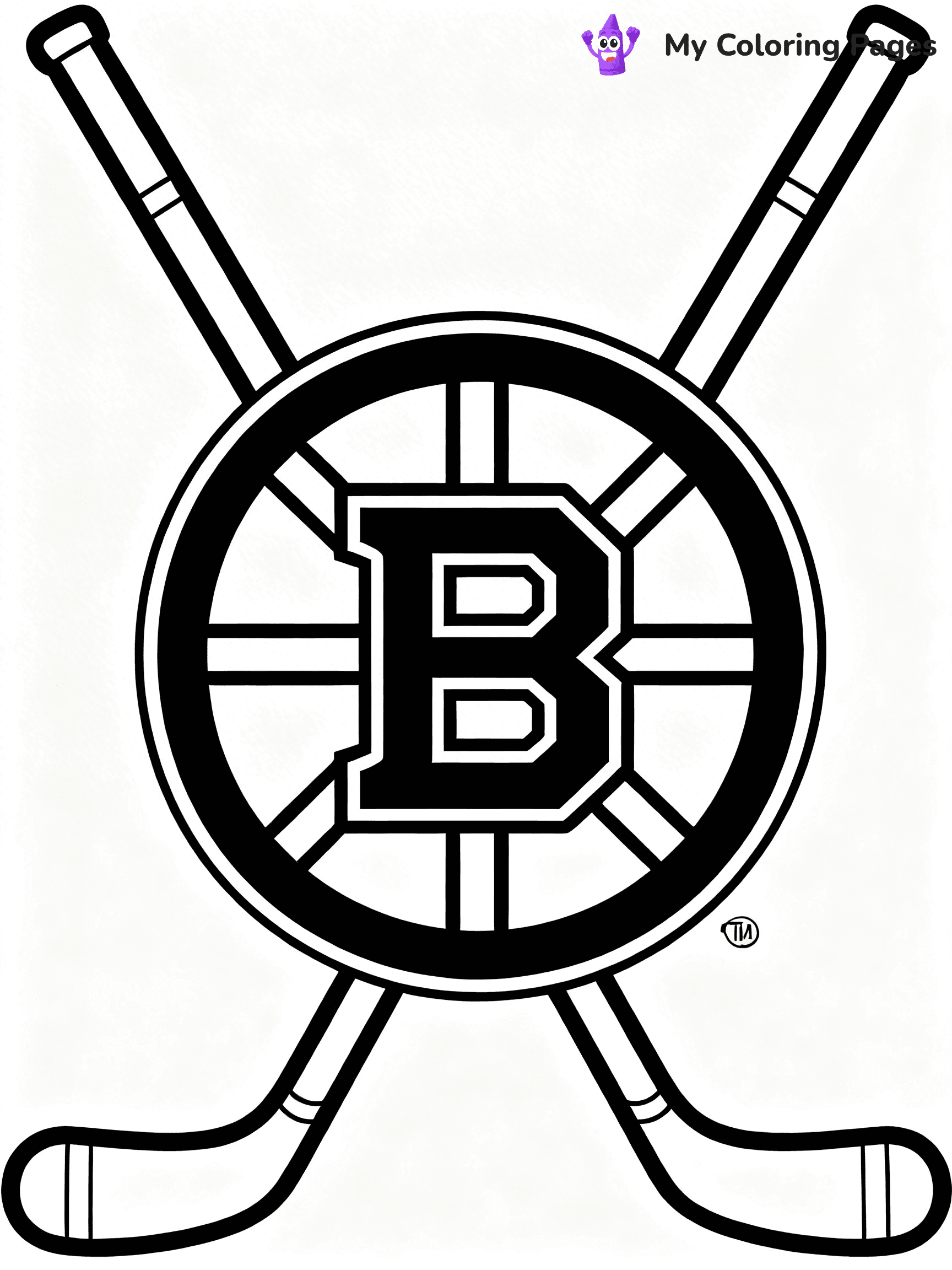 Bruins Coloring Pages - 34