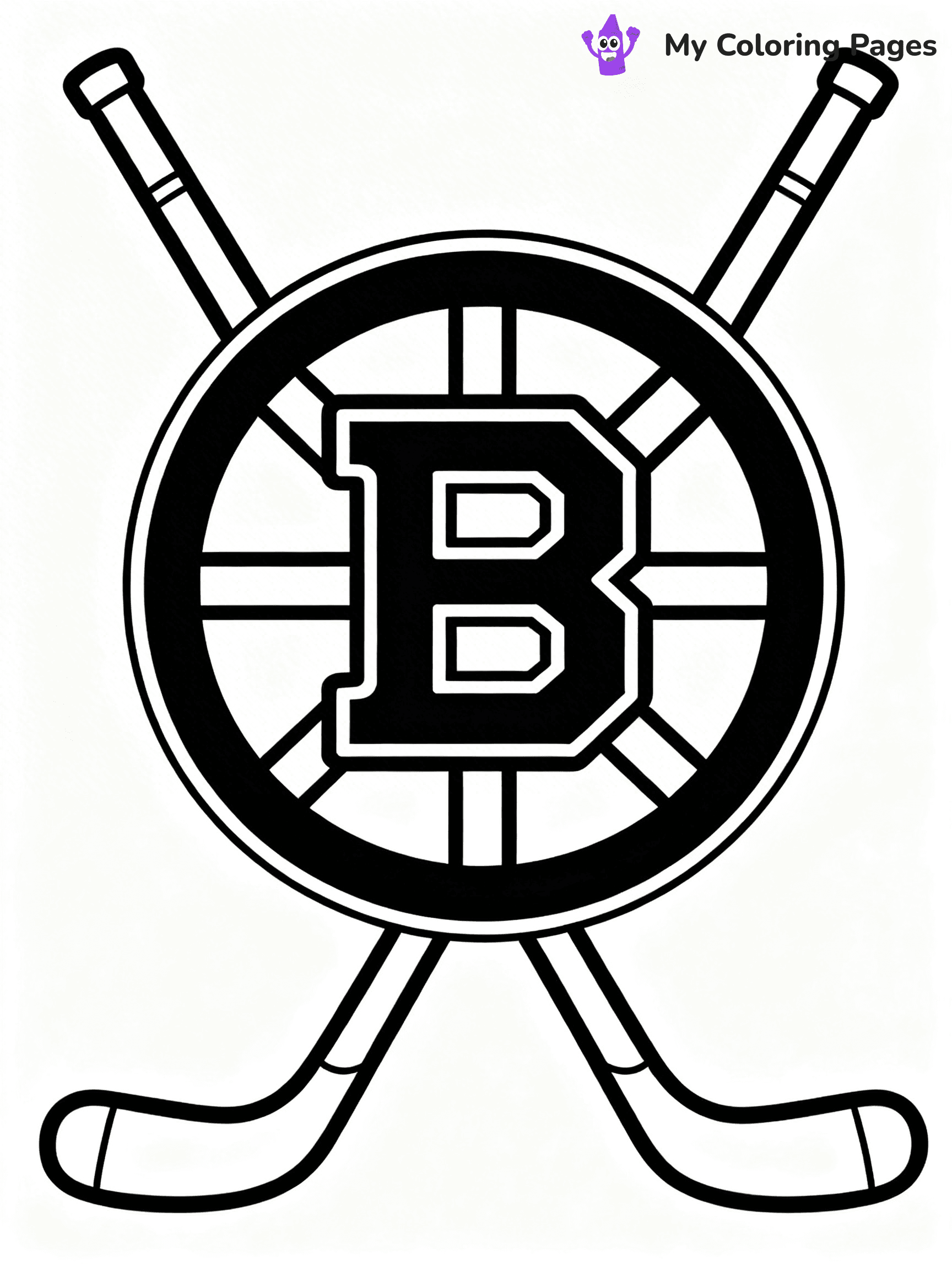 Bruins Coloring Pages - 33