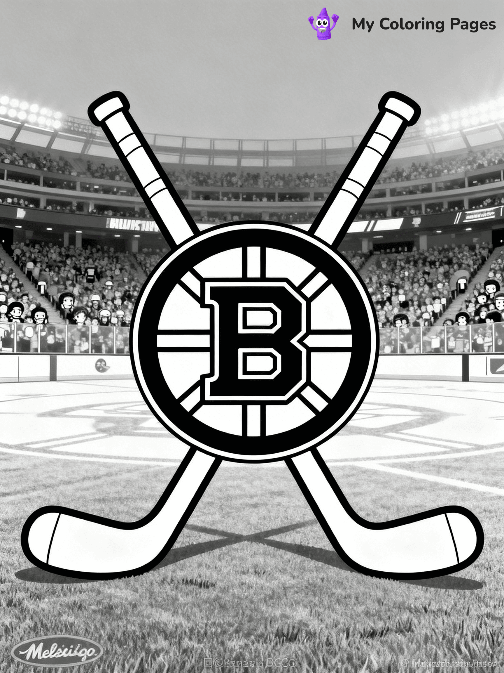 Bruins Coloring Pages - 31
